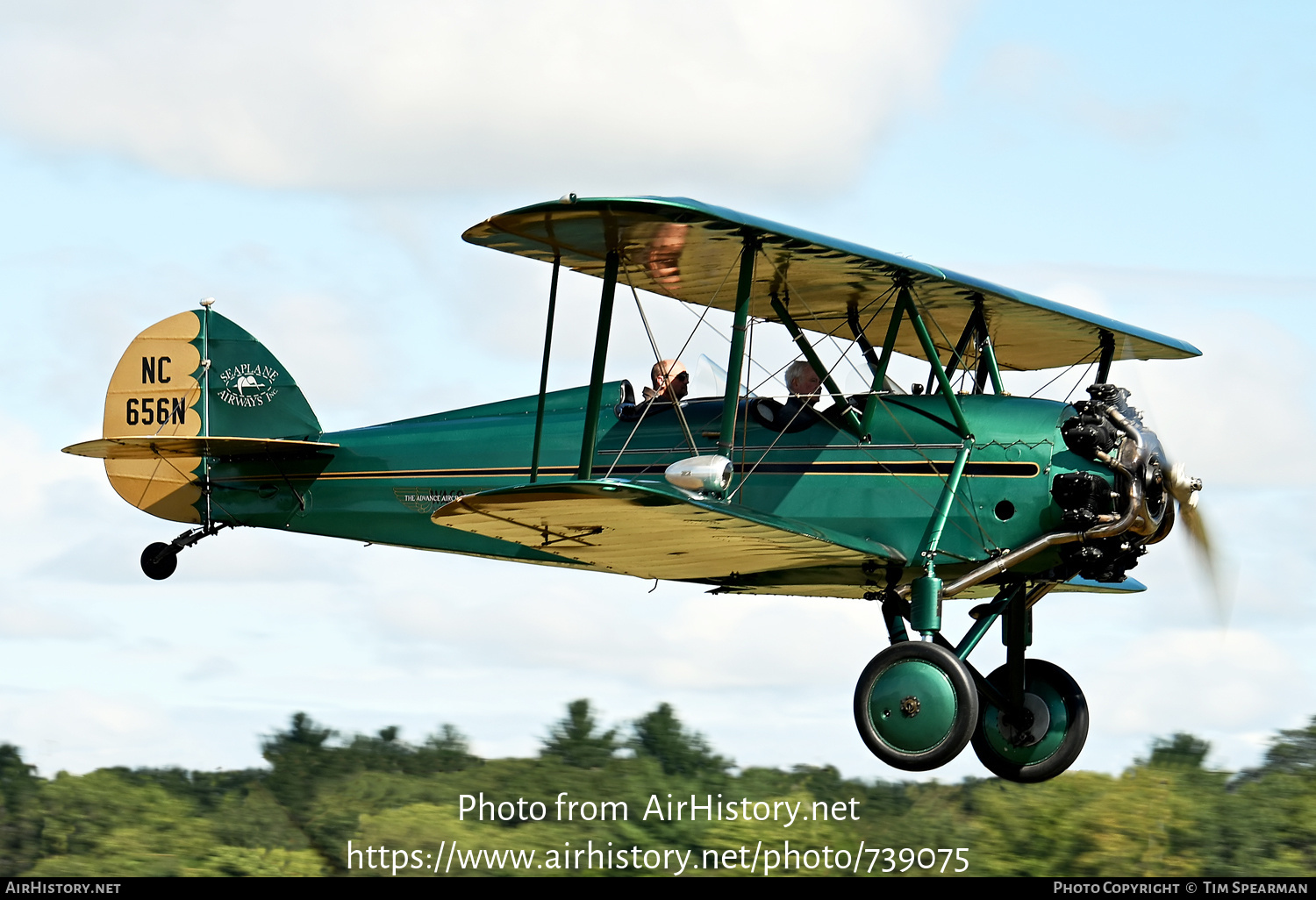 Aircraft Photo of NC656N | Waco CSO | Seaplane Airways Inc | AirHistory.net #739075