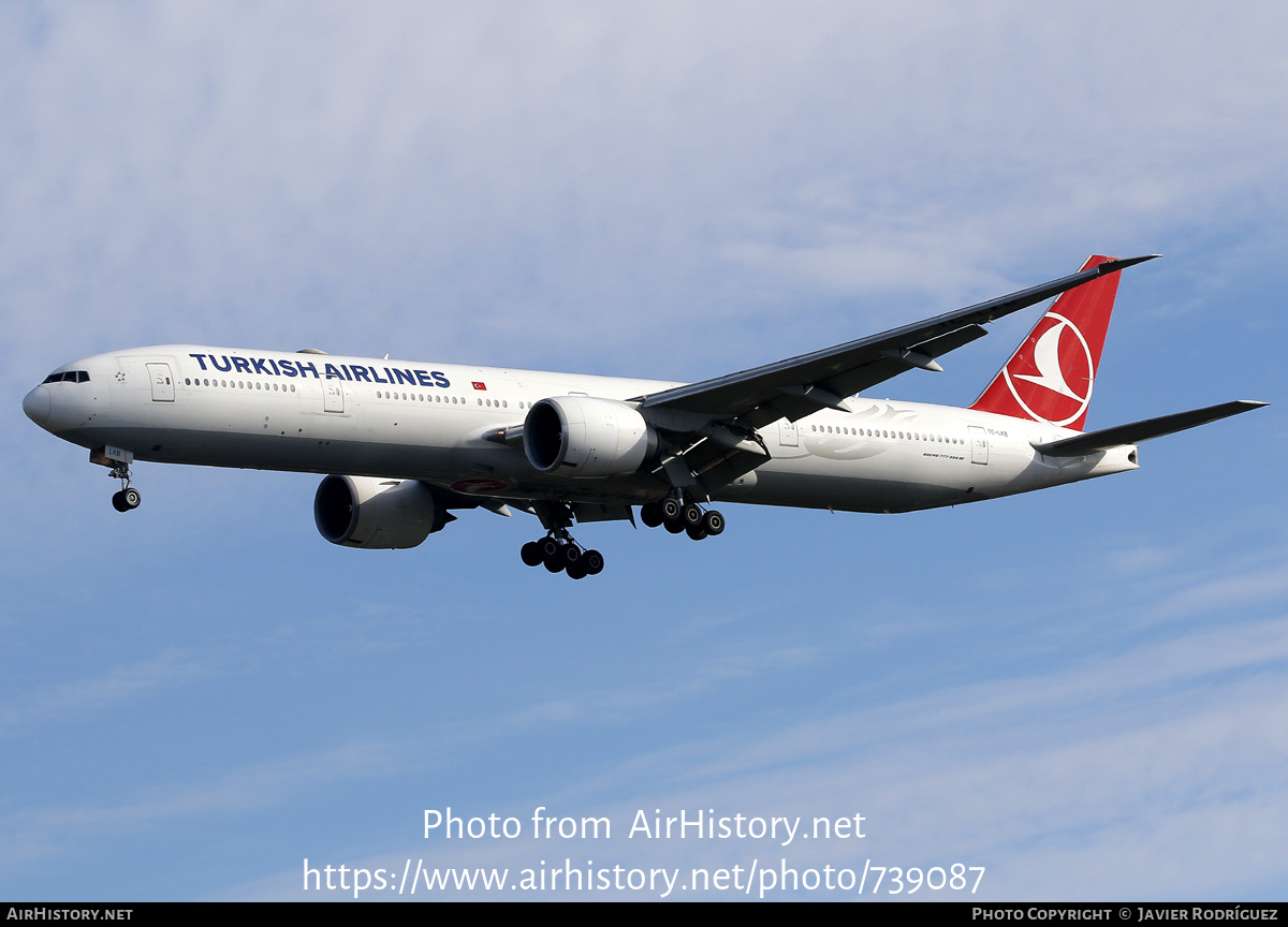 Aircraft Photo of TC-LKB | Boeing 777-36N/ER | Turkish Airlines | AirHistory.net #739087