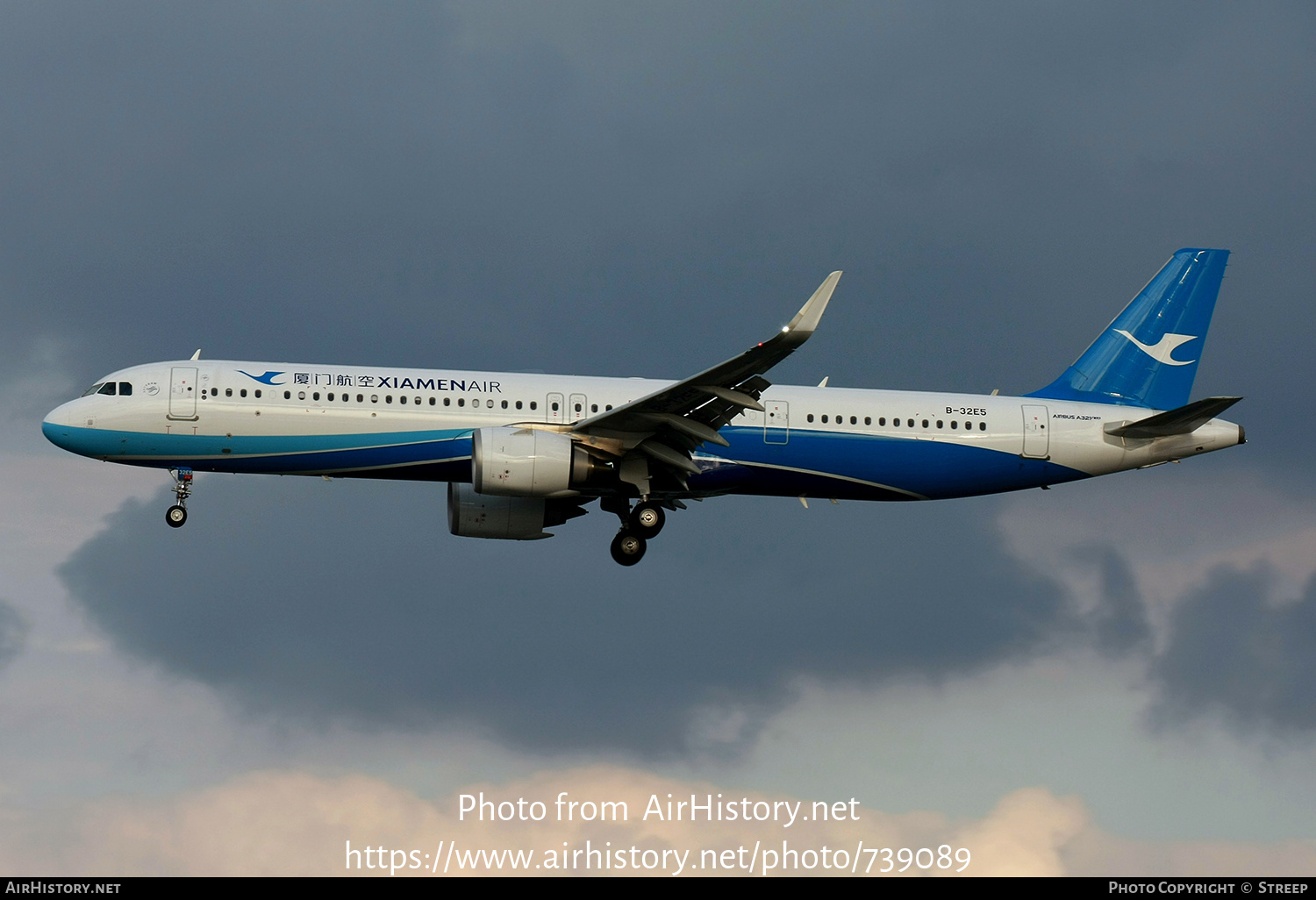 Aircraft Photo of B-32E5 | Airbus A321-251NX | Xiamen Airlines | AirHistory.net #739089