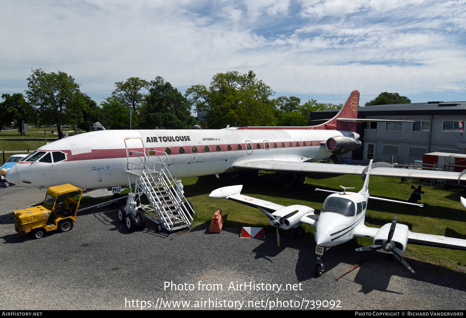 Aircraft Photo of F-GHMU | Sud SE-210 Caravelle 10B3 Super B | Air Toulouse | AirHistory.net #739092