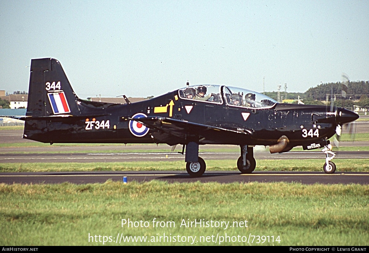 Aircraft Photo of ZF344 | Short S-312 Tucano T1 | UK - Air Force | AirHistory.net #739114