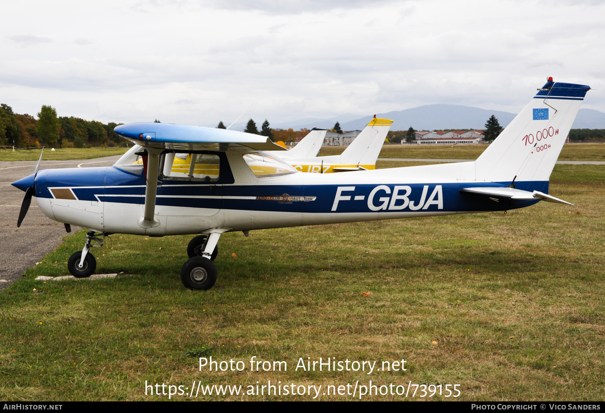 Aircraft Photo of F-GBJA | Reims F152 | Aéroclub du Haut-Rhin | AirHistory.net #739155