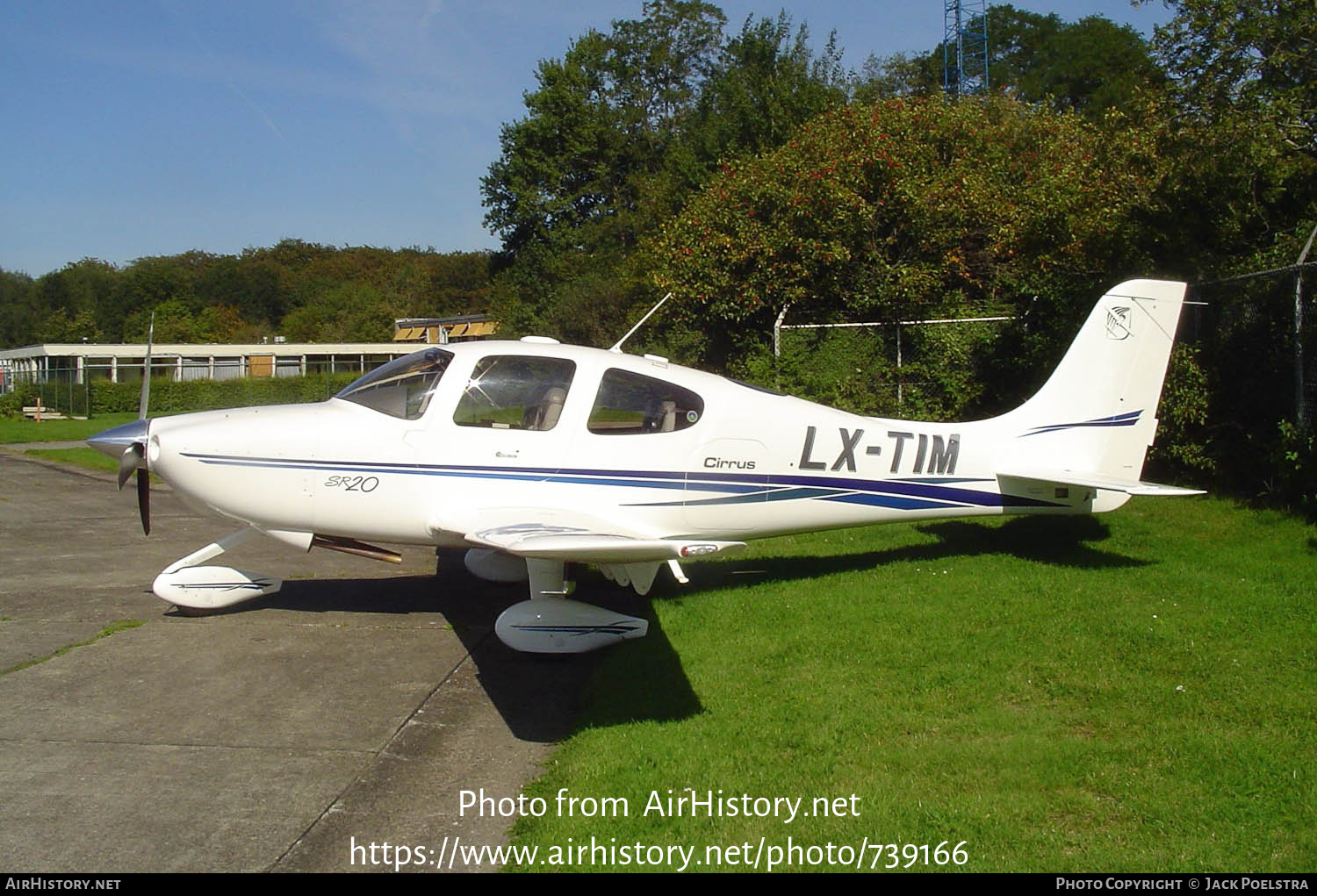 Aircraft Photo of LX-TIM | Cirrus SR-20 G1 | AirHistory.net #739166