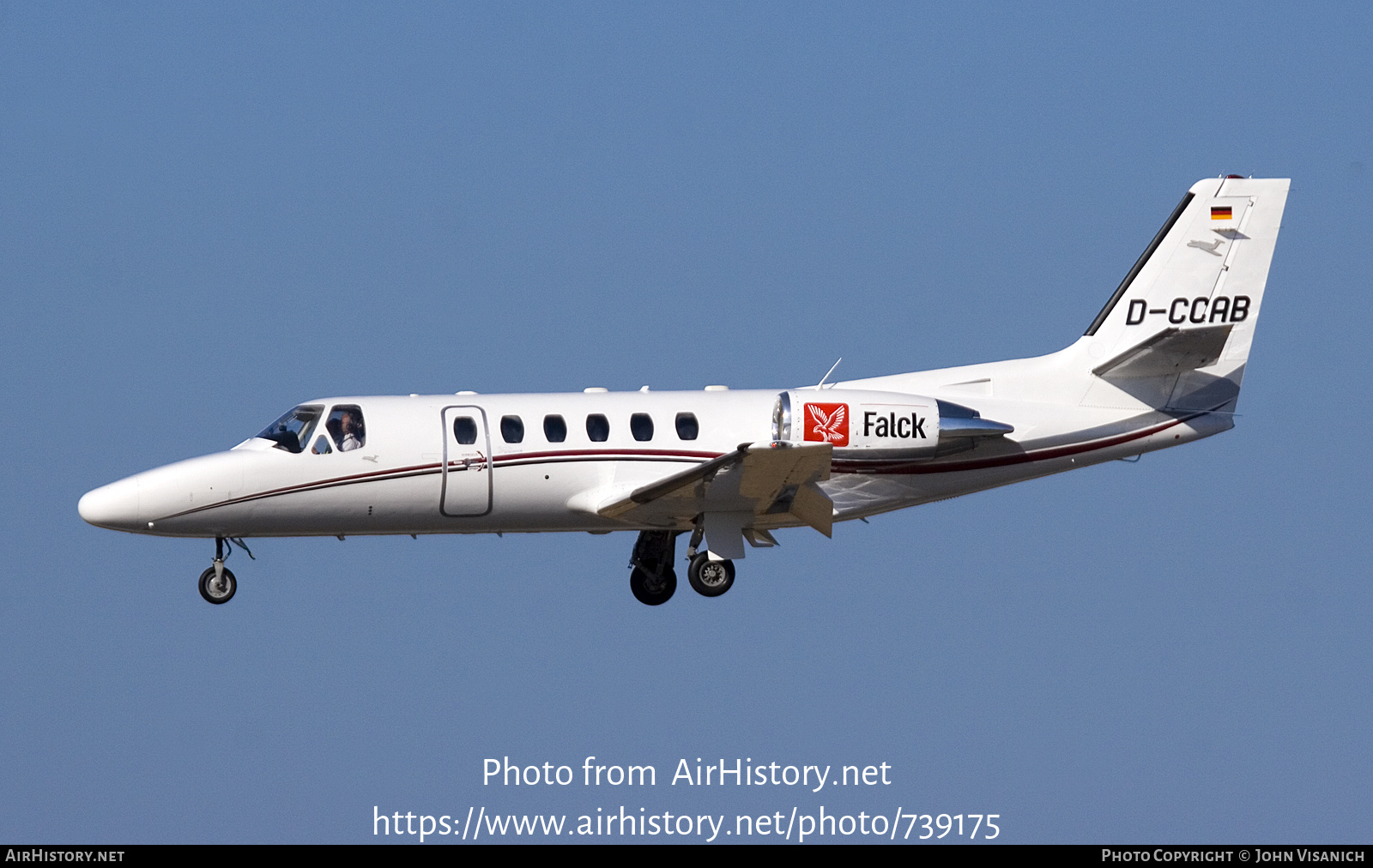 Aircraft Photo of D-CCAB | Cessna 550 Citation Bravo | Falck | AirHistory.net #739175