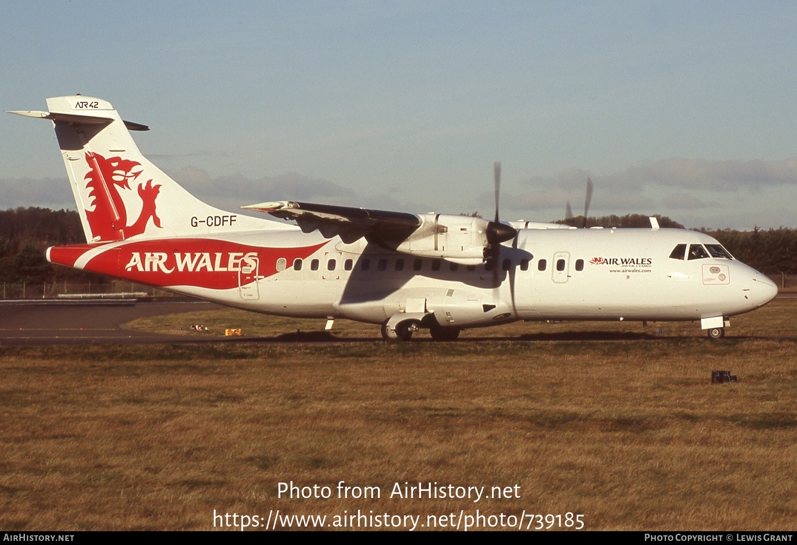 Aircraft Photo of G-CDFF | ATR ATR-42-300 | Air Wales | AirHistory.net #739185