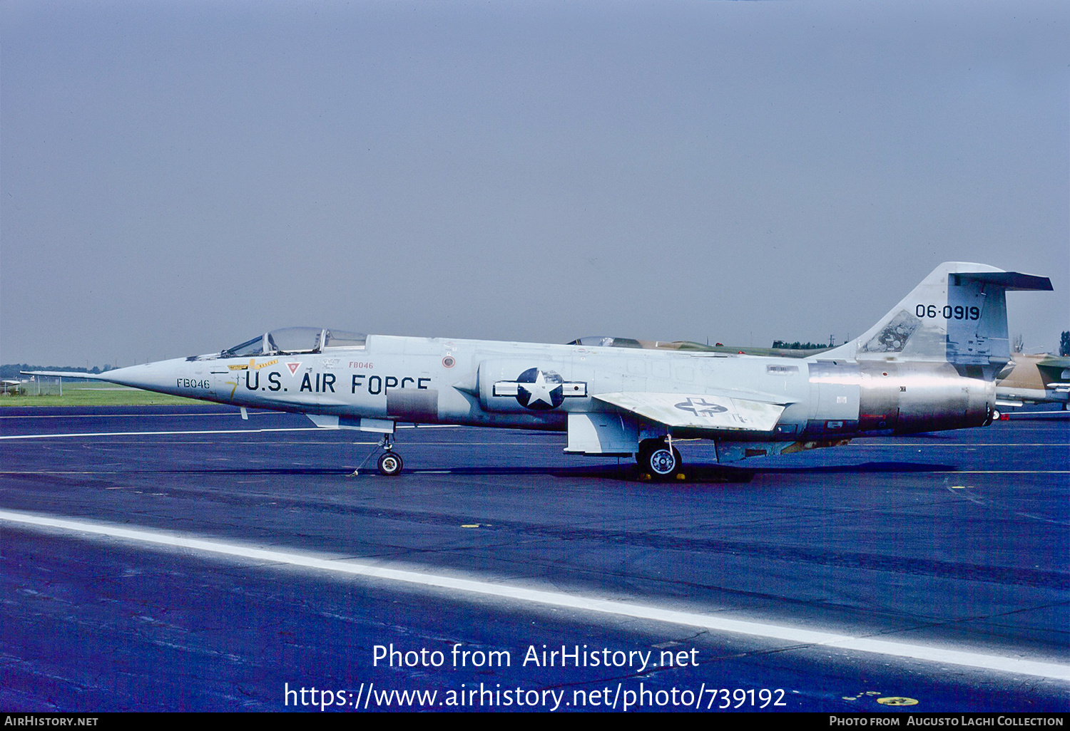 Aircraft Photo of 56-919 / 06-0919 | Lockheed F-104C Starfighter | USA - Air Force | AirHistory.net #739192