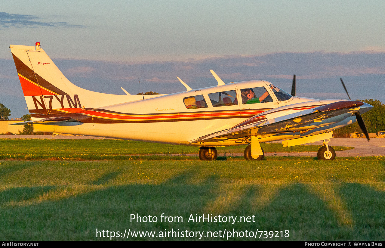 Aircraft Photo of N7YM | Piper PA-30-160 Turbo Twin Comanche | AirHistory.net #739218