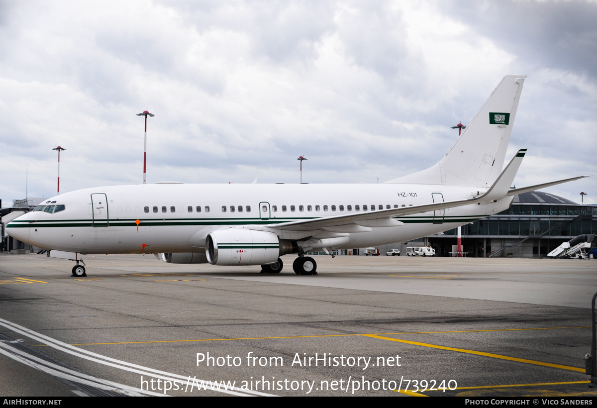 Aircraft Photo of HZ-101 | Boeing 737-8DP BBJ2 | AirHistory.net #739240