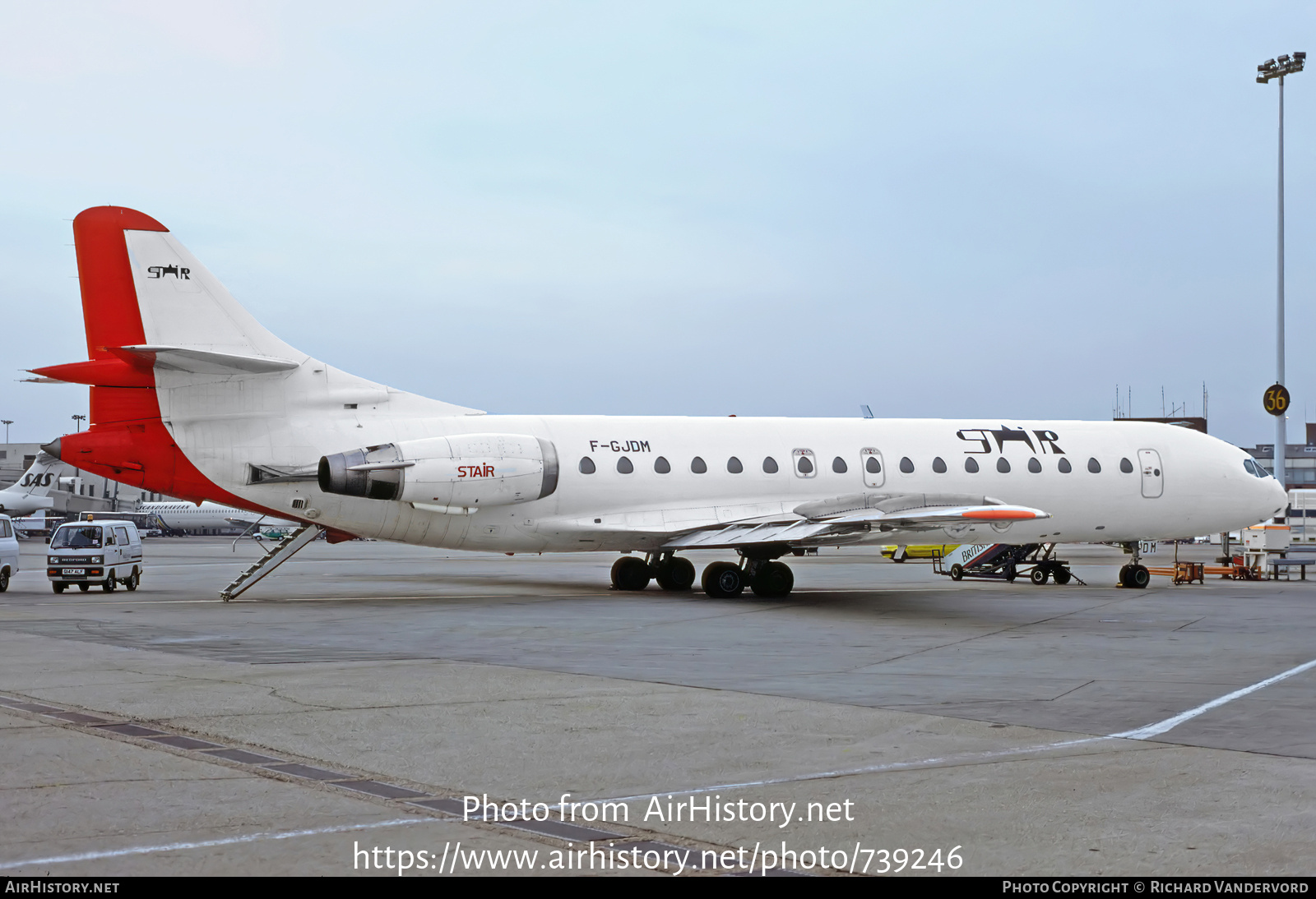 Aircraft Photo of F-GJDM | Sud SE-210 Caravelle 10B3 Super B | Société de Transports Aériens Internationaux et Régionaux | AirHistory.net #739246