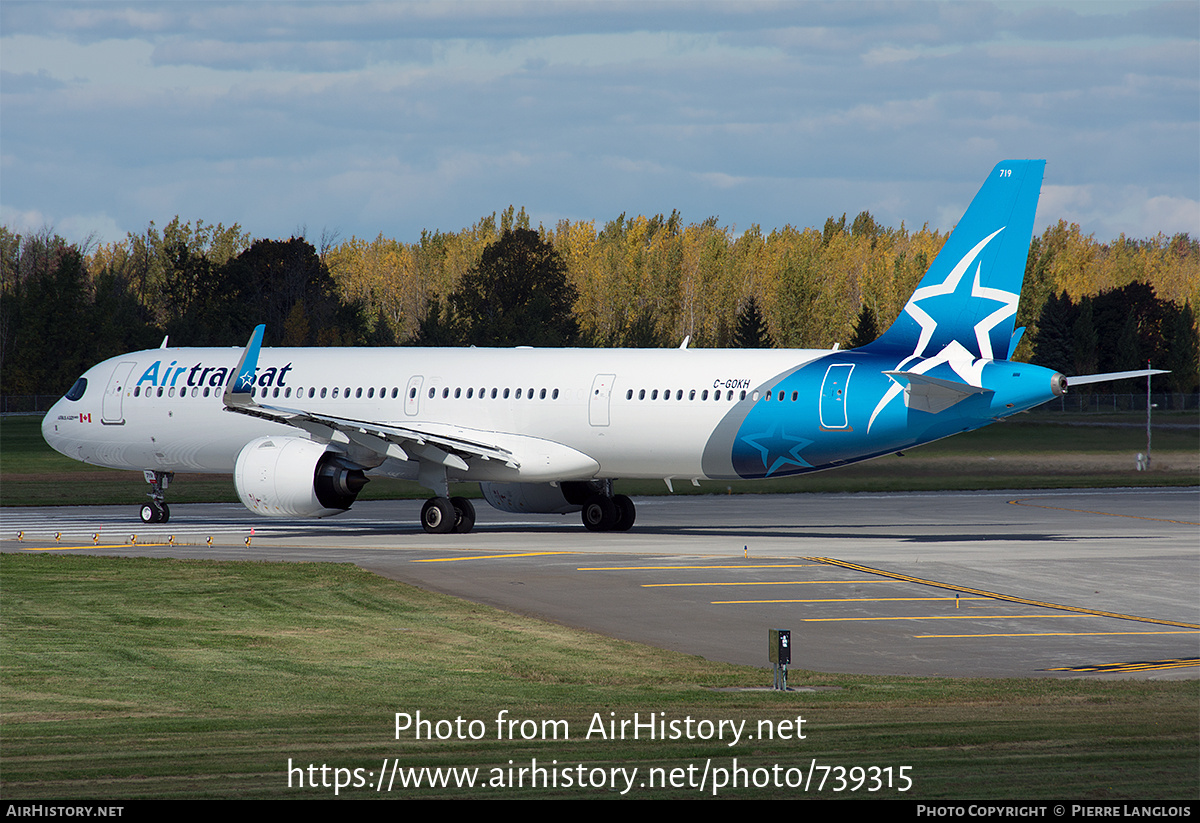 Aircraft Photo of C-GOKH | Airbus A321-271NX | Air Transat | AirHistory.net #739315