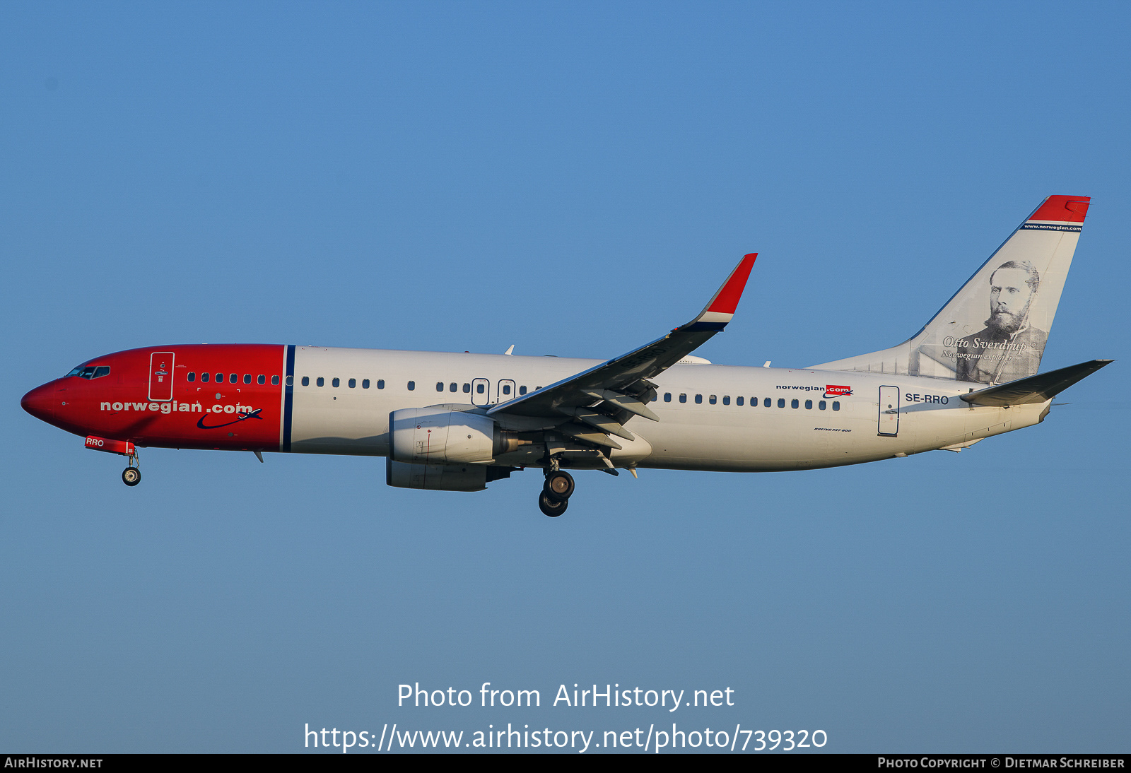 Aircraft Photo of SE-RRO | Boeing 737-8JP | Norwegian | AirHistory.net #739320