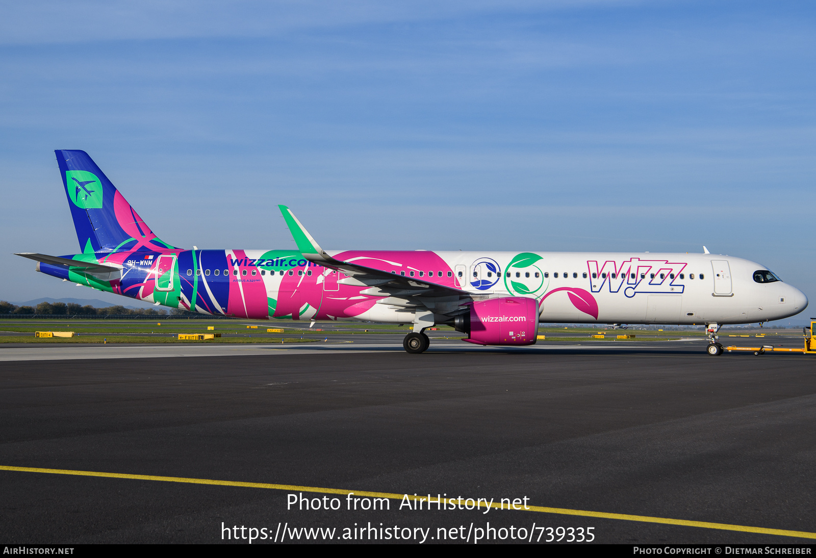 Aircraft Photo of 9H-WNM | Airbus A321-271NX | Wizz Air | AirHistory.net #739335