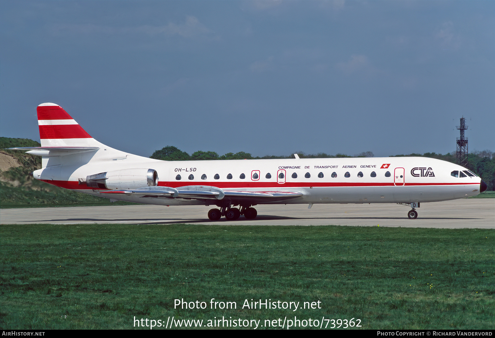 Aircraft Photo of OH-LSD | Sud SE-210 Caravelle 10B3 Super B | CTA - Compagnie de Transport Aérien | AirHistory.net #739362