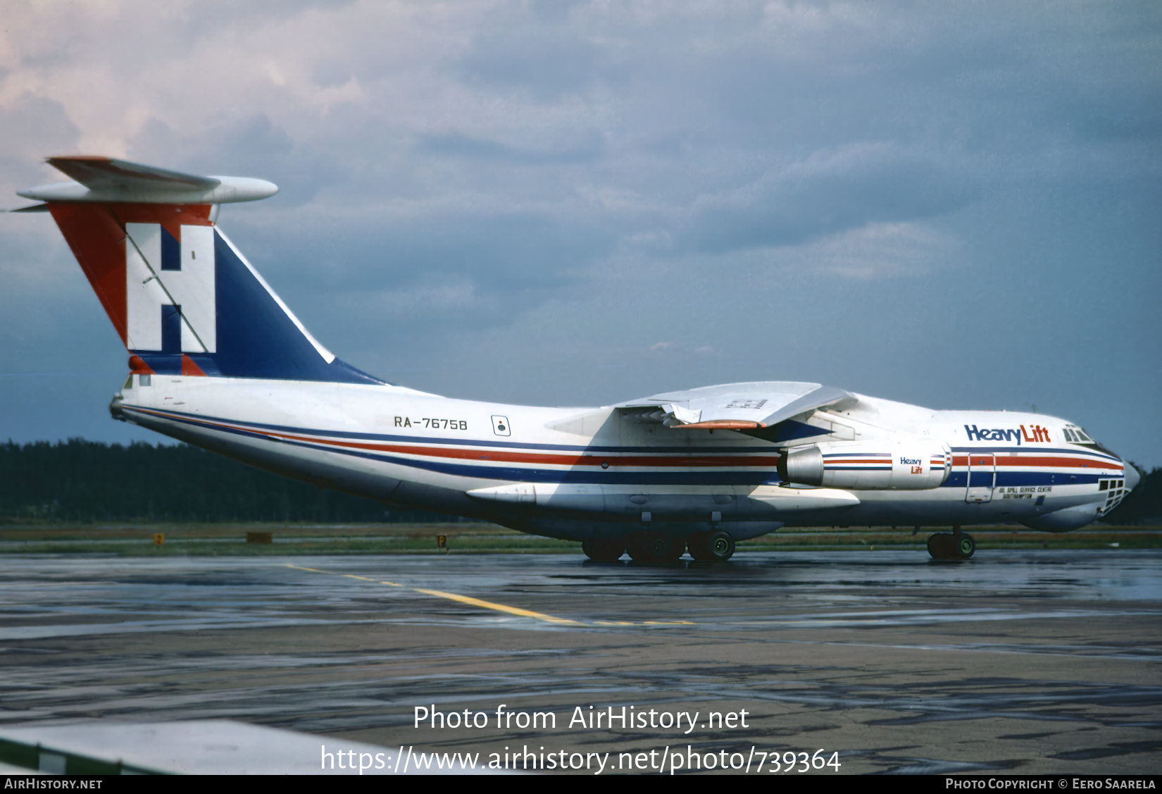 Aircraft Photo of RA-76758 | Ilyushin Il-76TD | HeavyLift Cargo Airlines | AirHistory.net #739364