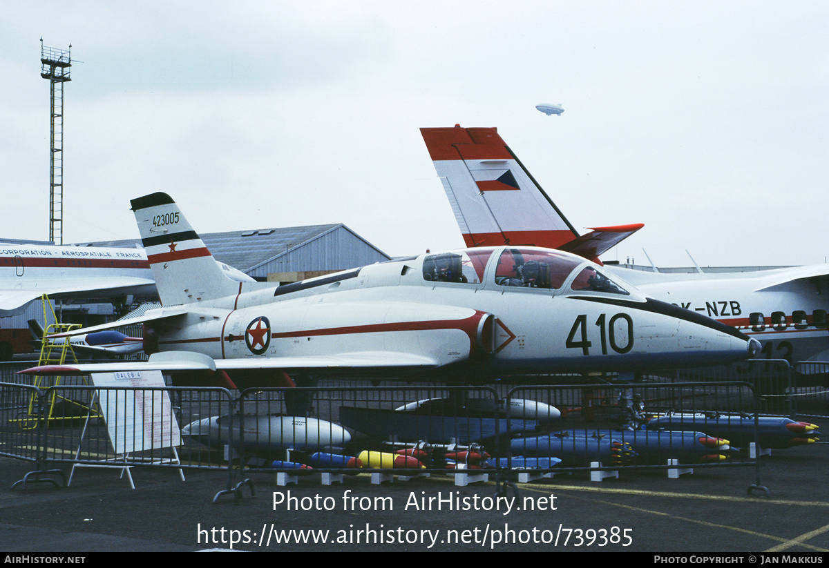 Aircraft Photo of 423005 | Soko G-4 Super Galeb | Yugoslavia - Air Force | AirHistory.net #739385