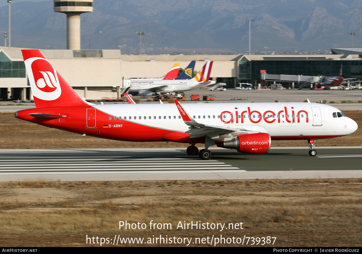 Aircraft Photo of D-ABNY | Airbus A320-214 | Air Berlin | AirHistory.net #739387