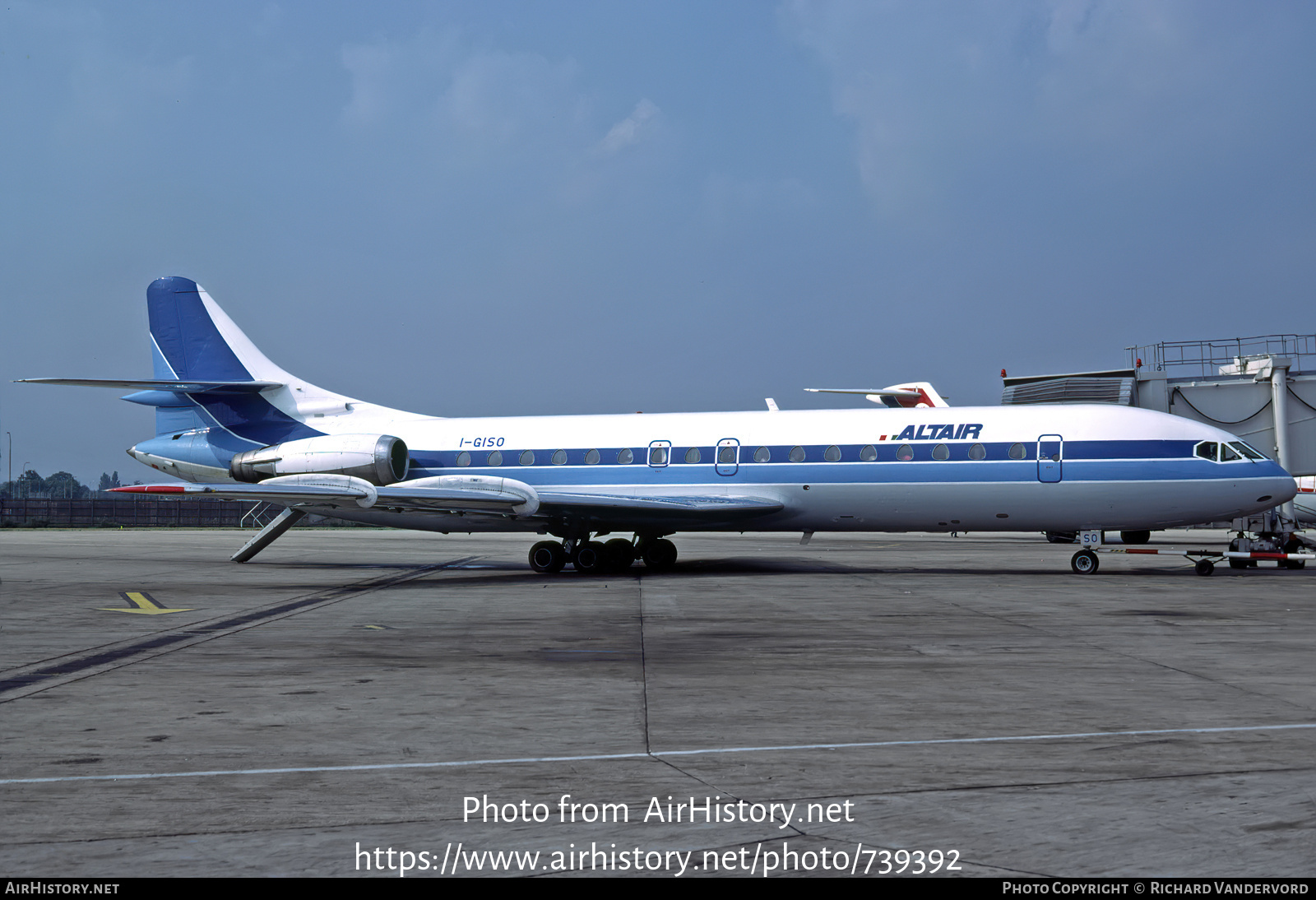 Aircraft Photo of I-GISO | Sud SE-210 Caravelle 10B3 Super B | Altair Linee Aeree | AirHistory.net #739392