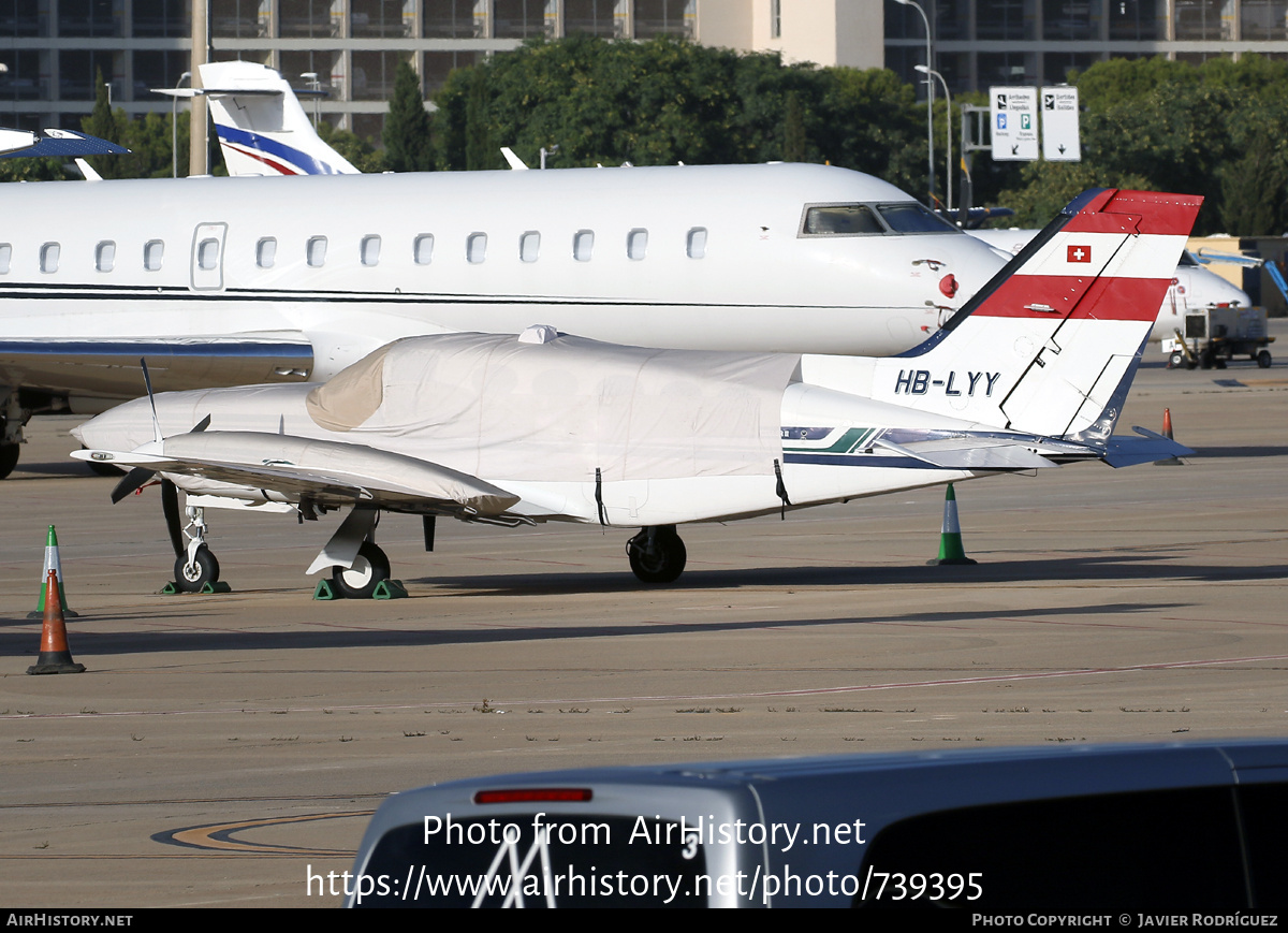 Aircraft Photo of HB-LYY | Cessna 414A Chancellor | AirHistory.net #739395