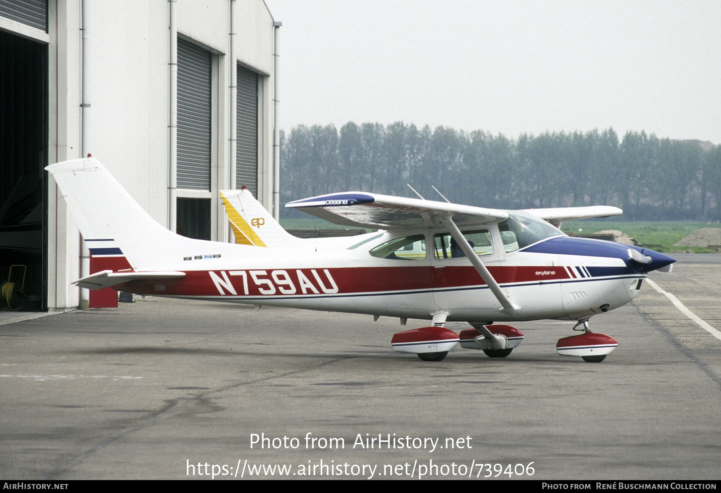 Aircraft Photo of N759AU | Cessna 182Q Skylane | AirHistory.net #739406