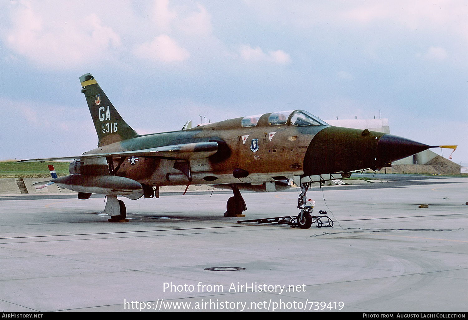 Aircraft Photo of 63-8316 / AF63-316 | Republic F-105G Thunderchief | USA - Air Force | AirHistory.net #739419