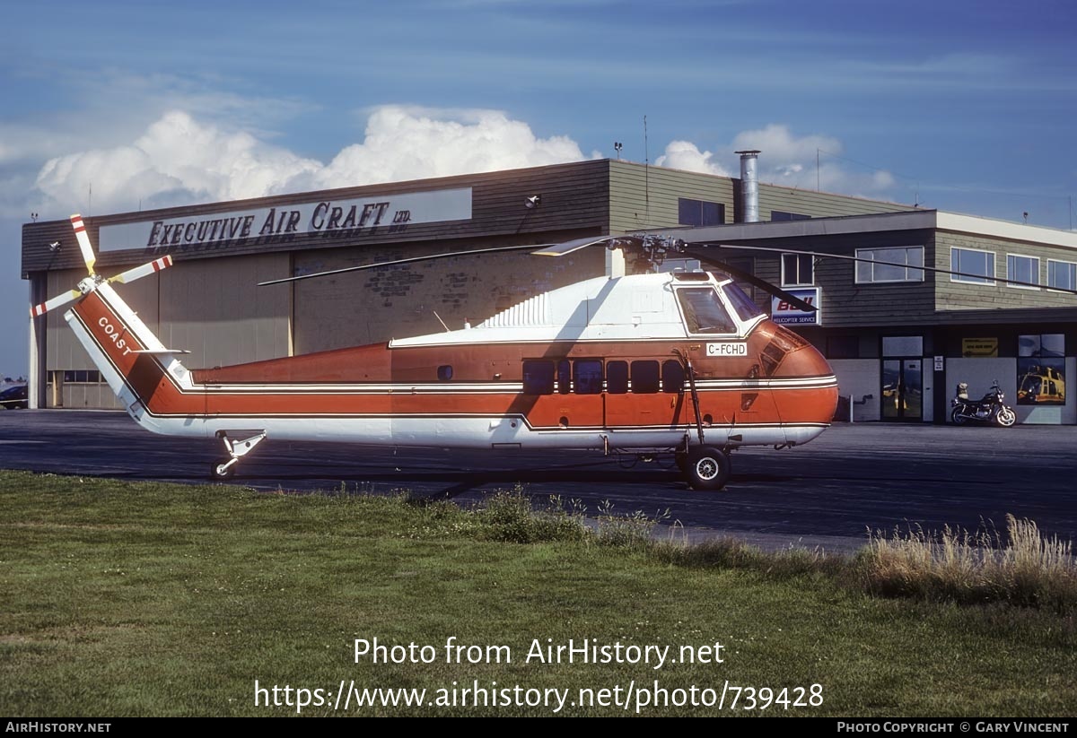 Aircraft Photo of C-FCHD | Sikorsky S-58H | Coast Helicopters | AirHistory.net #739428