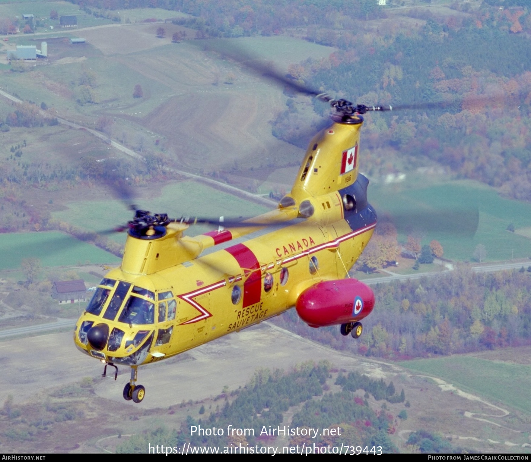 Aircraft Photo of 11316 | Boeing Vertol CH-113A Labrador | Canada - Air Force | AirHistory.net #739443