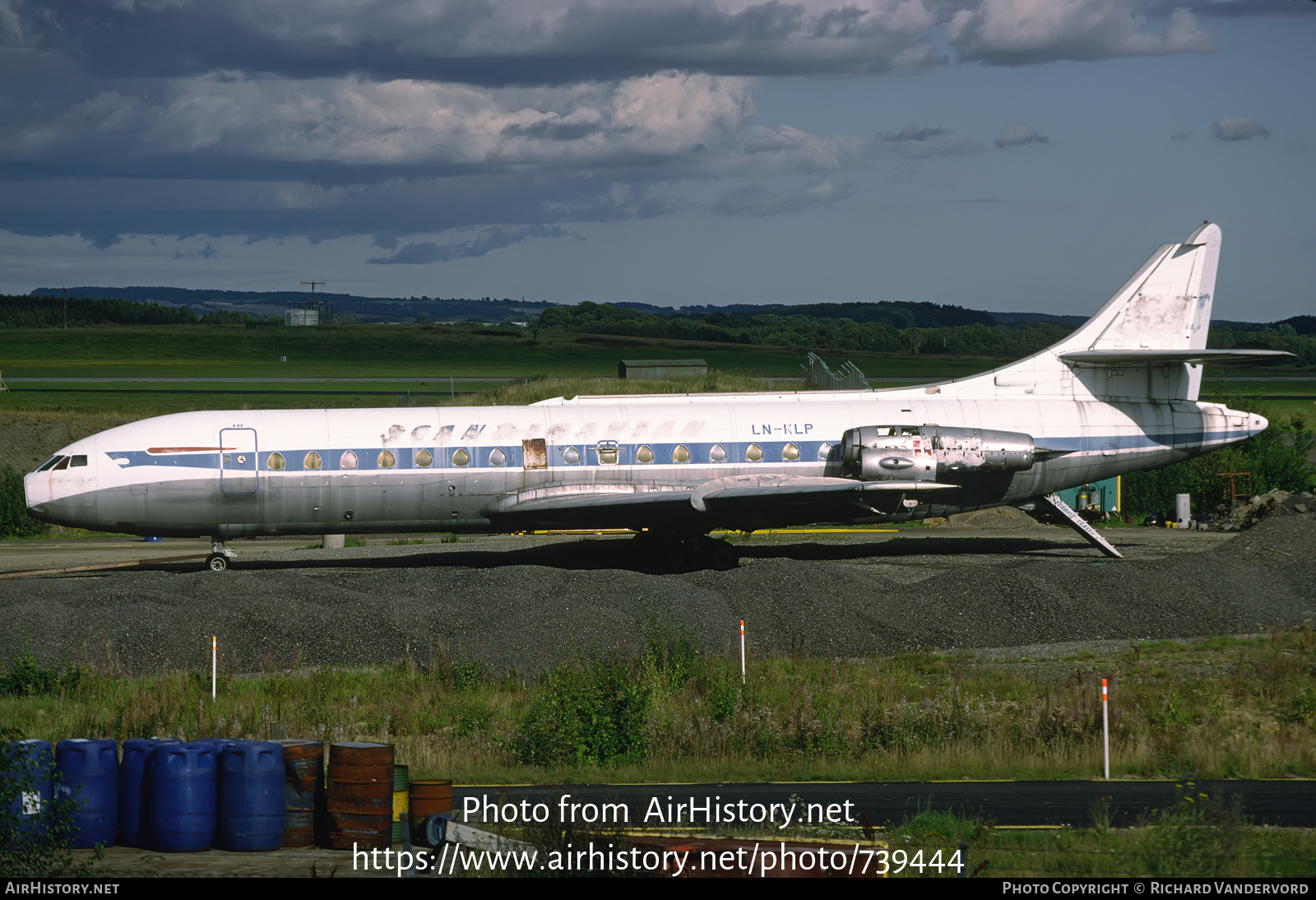 Aircraft Photo of LN-KLP | Sud SE-210 Caravelle III | Scandinavian Airlines - SAS | AirHistory.net #739444