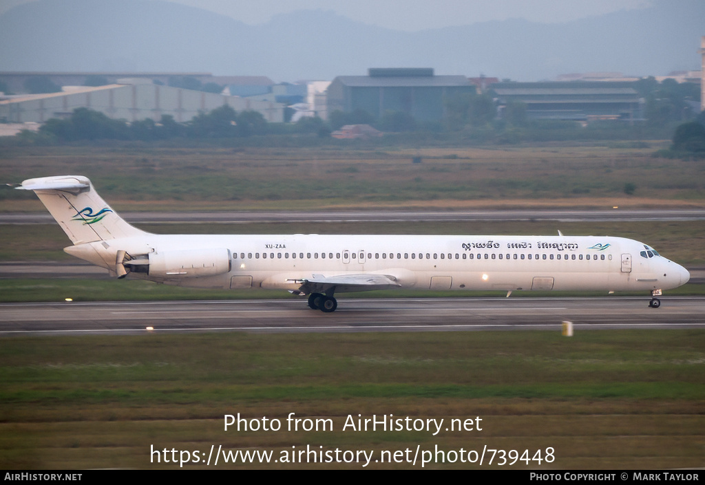 Aircraft Photo of XU-ZAA | McDonnell Douglas MD-83 (DC-9-83) | Skywings Asia Airlines | AirHistory.net #739448