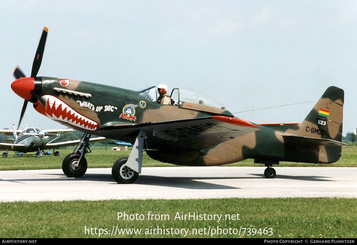 Aircraft Photo of C-GMUS | Cavalier F-51D Mustang 2 | AirHistory.net #739463