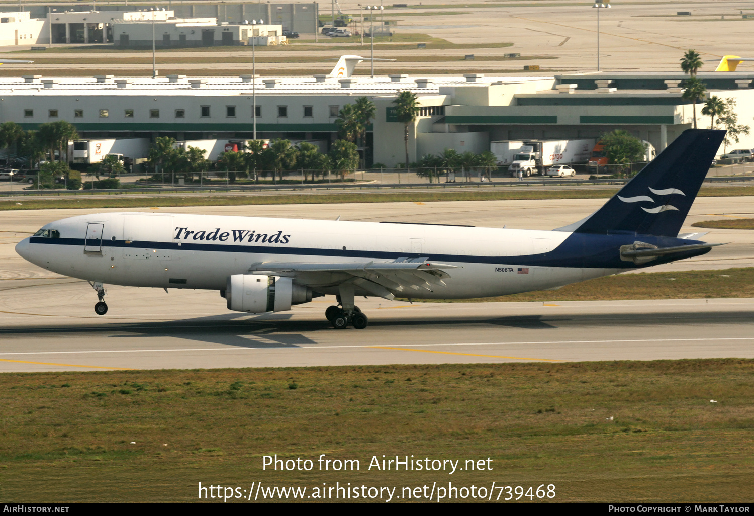 Aircraft Photo of N506TA | Airbus A300B4-203(F) | Tradewinds Airlines Cargo | AirHistory.net #739468