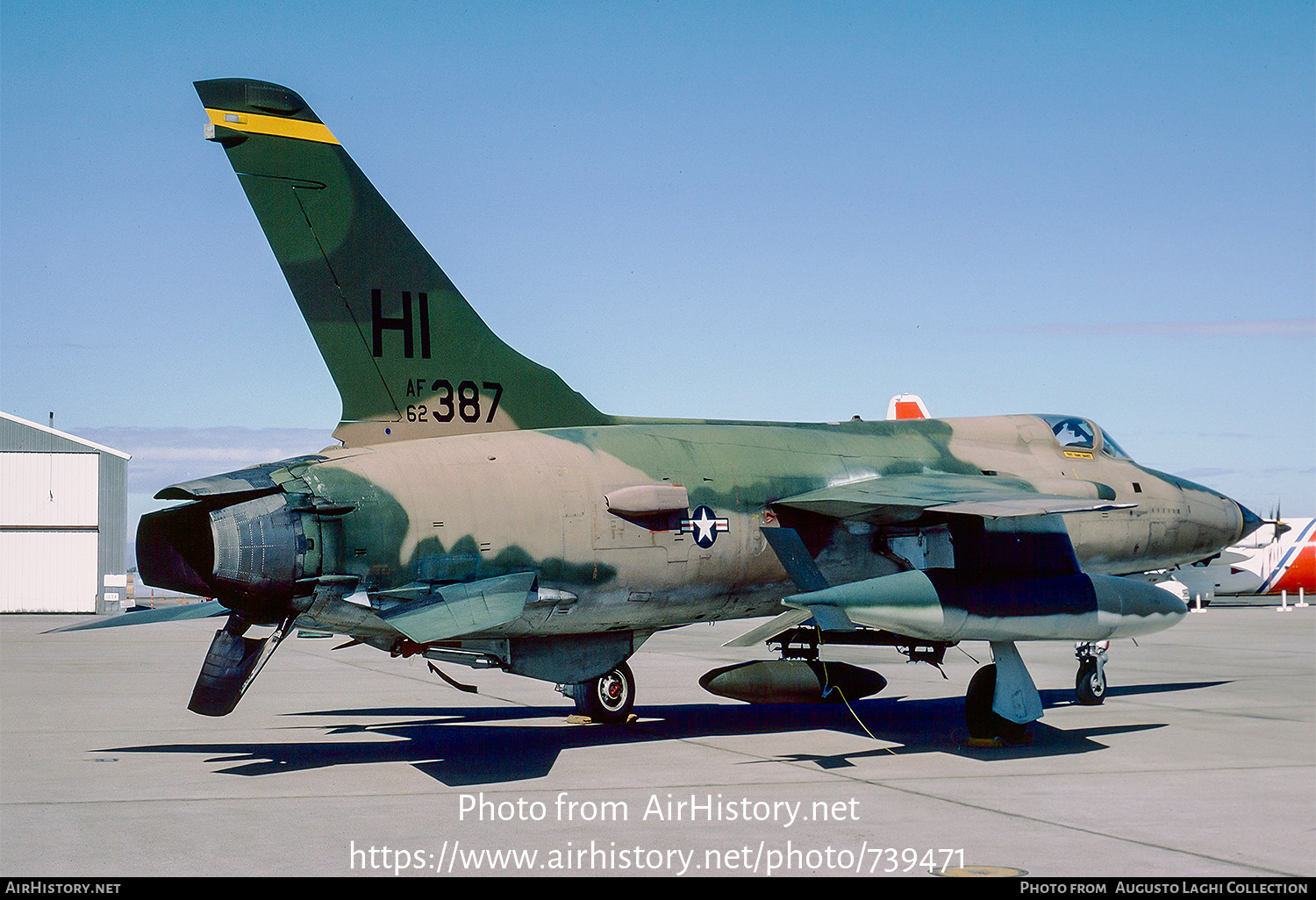 Aircraft Photo of 62-4387 / AF62-387 | Republic F-105D Thunderchief | USA - Air Force | AirHistory.net #739471