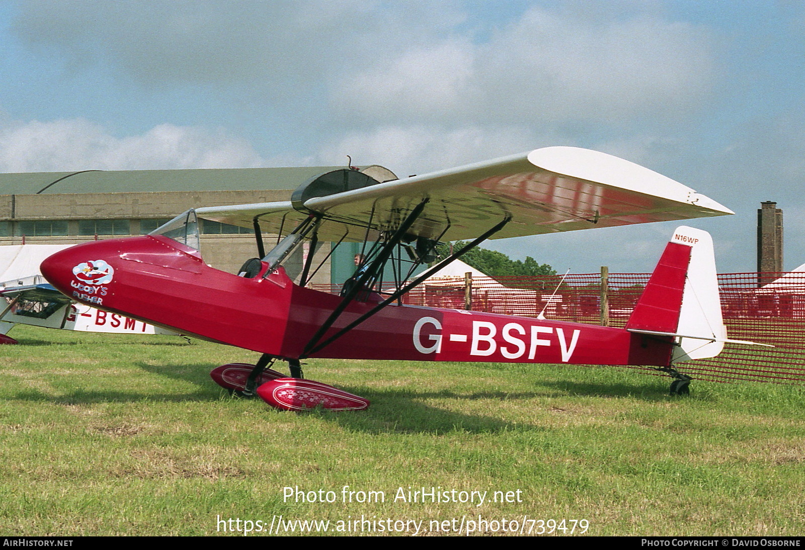 Aircraft Photo of G-BSFV / N16WP | Woody Pusher | AirHistory.net #739479