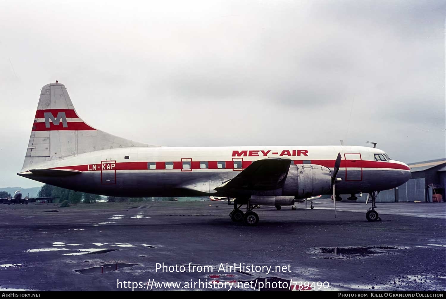 Aircraft Photo of LN-KAP | Convair 240-12 | Mey-Air | AirHistory.net #739490