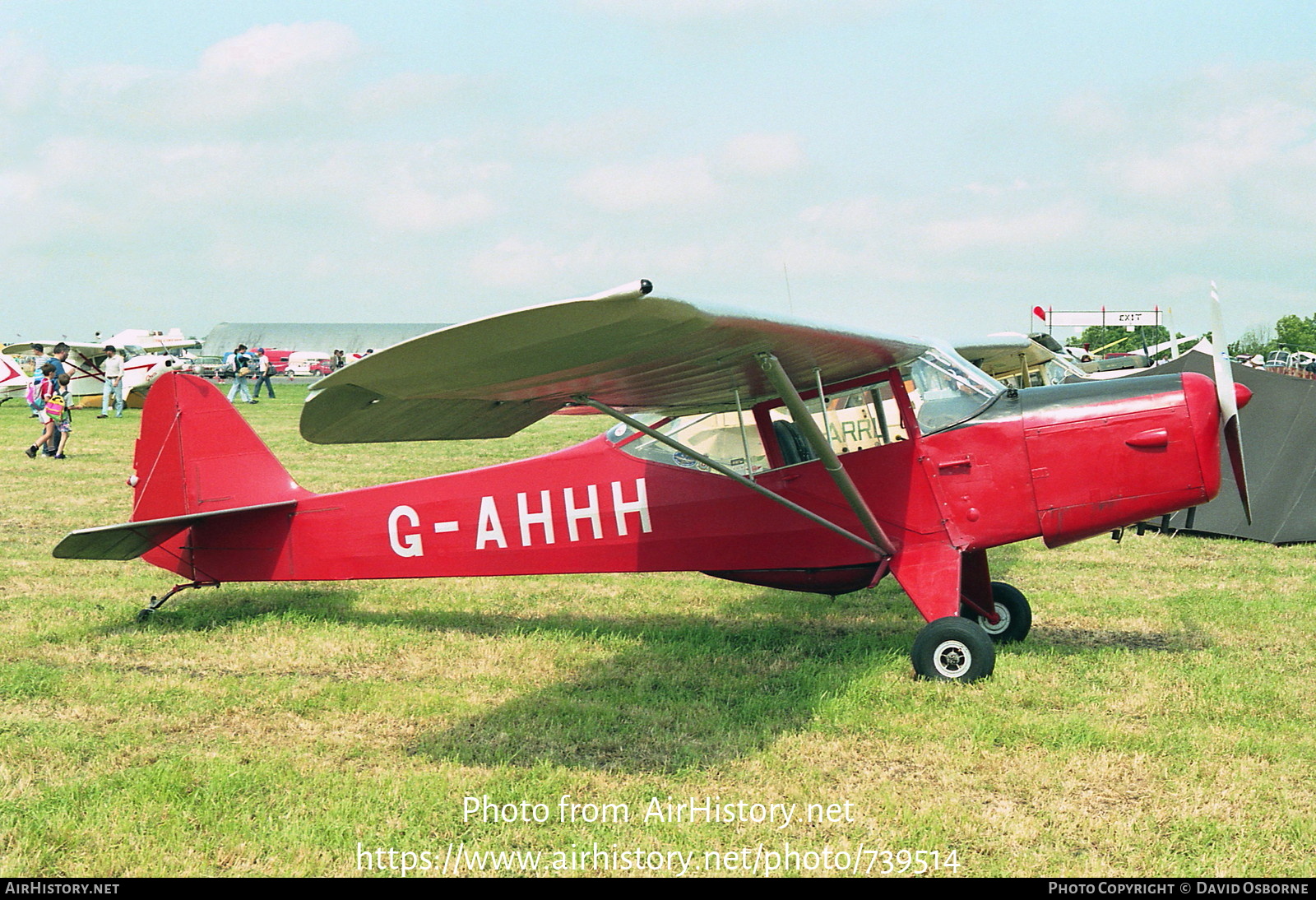 Aircraft Photo of G-AHHH | Auster J-1N Alpha | AirHistory.net #739514