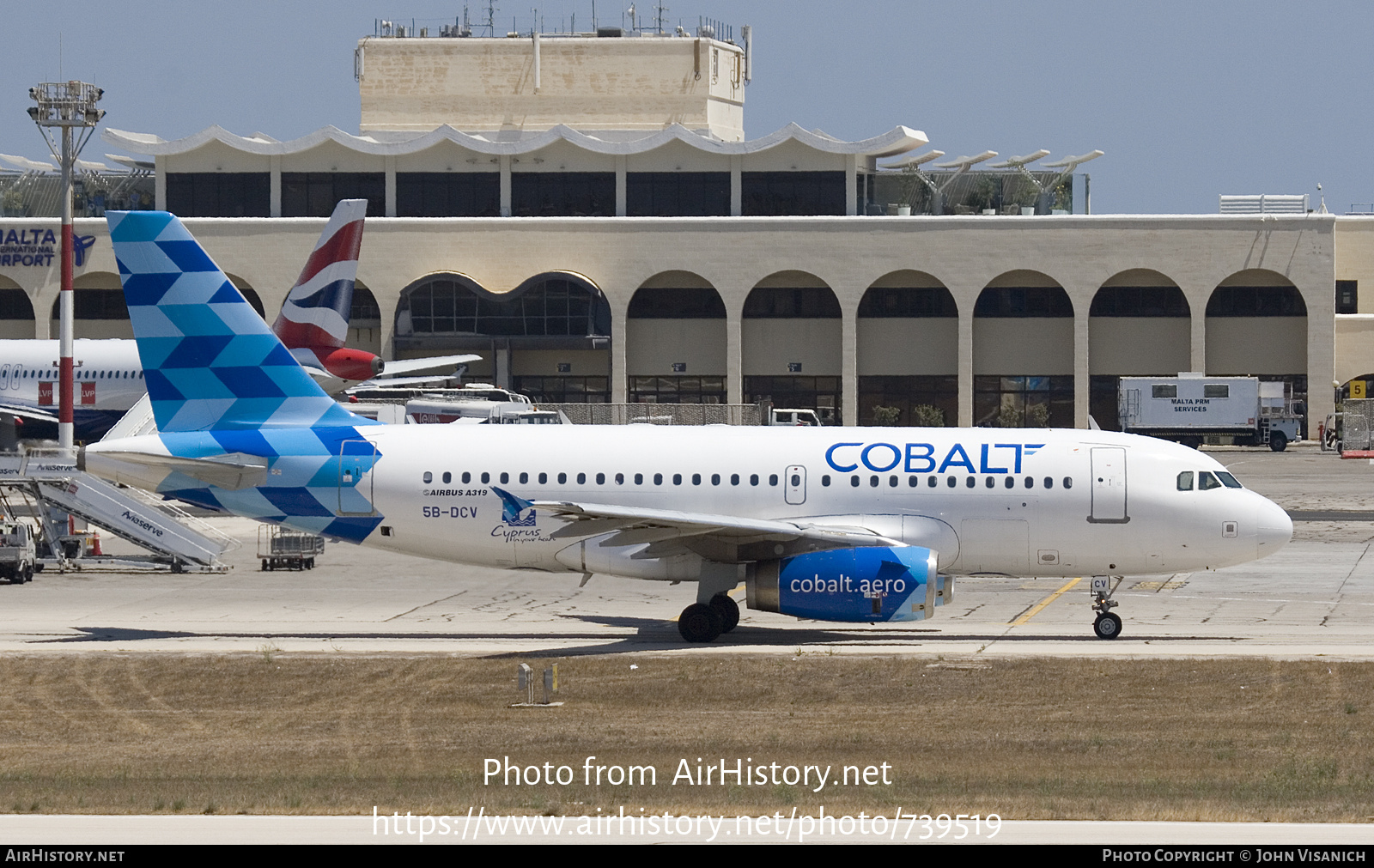 Aircraft Photo of 5B-DCV | Airbus A319-132 | Cobalt Air | AirHistory.net #739519