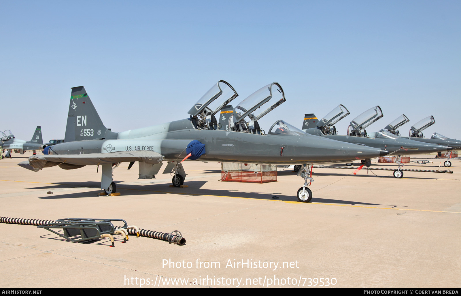 Aircraft Photo of 60-0553 / AF60-553 | Northrop AT-38B Talon | USA - Air Force | AirHistory.net #739530