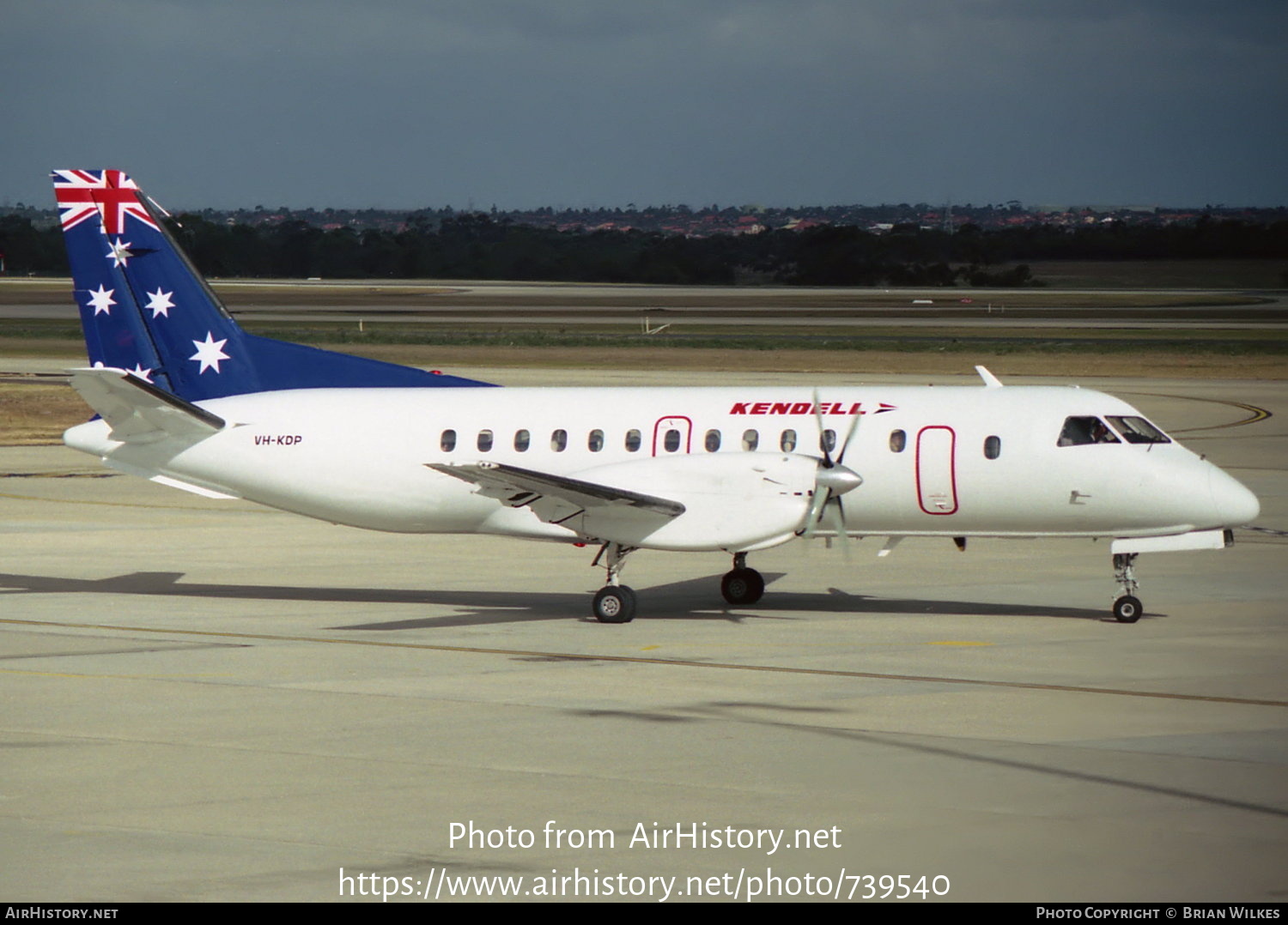 Aircraft Photo of VH-KDP | Saab-Fairchild SF-340A | Kendell Airlines | AirHistory.net #739540