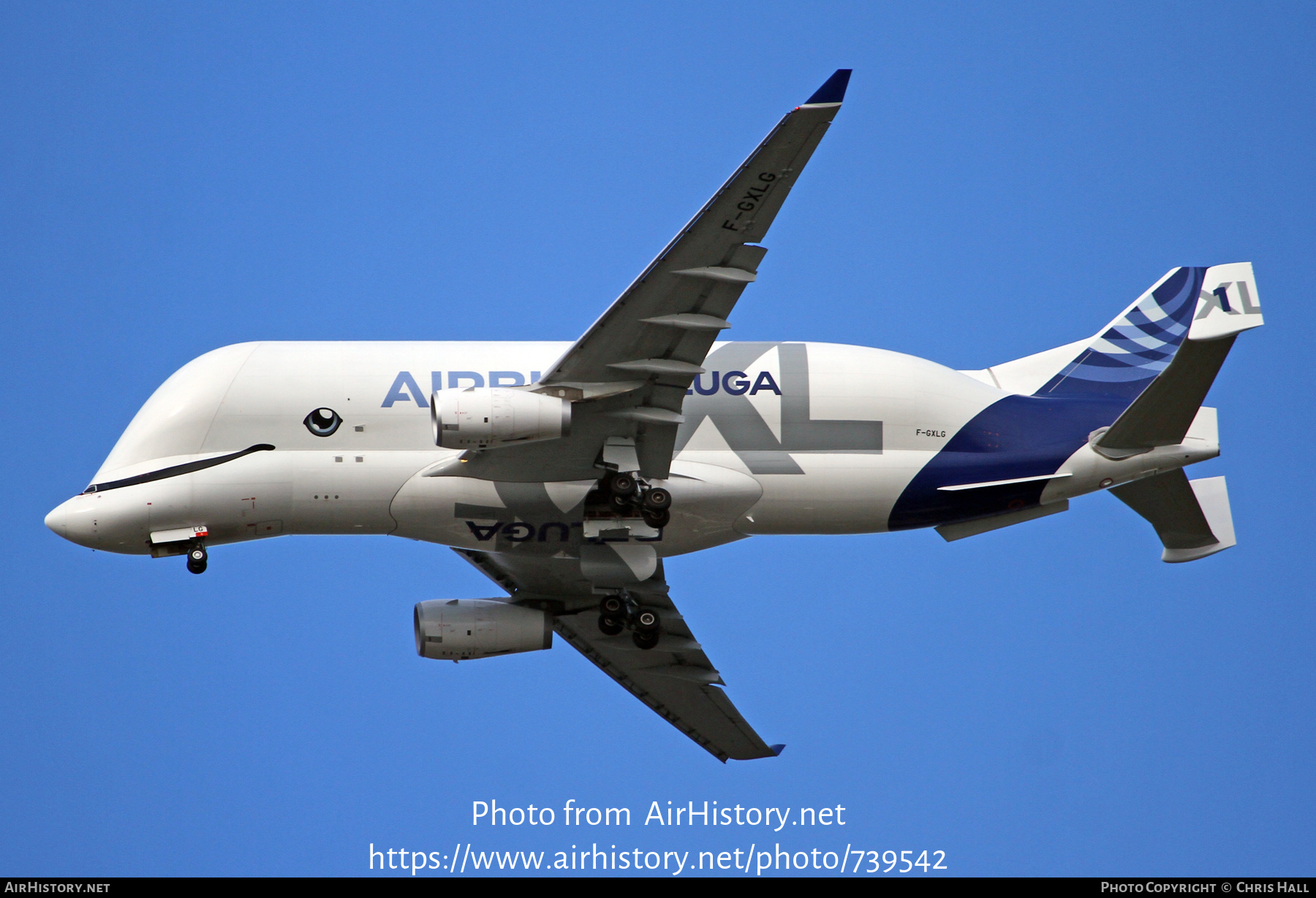 Aircraft Photo of F-GXLG | Airbus A330-743L Beluga XL | Airbus Transport International | AirHistory.net #739542