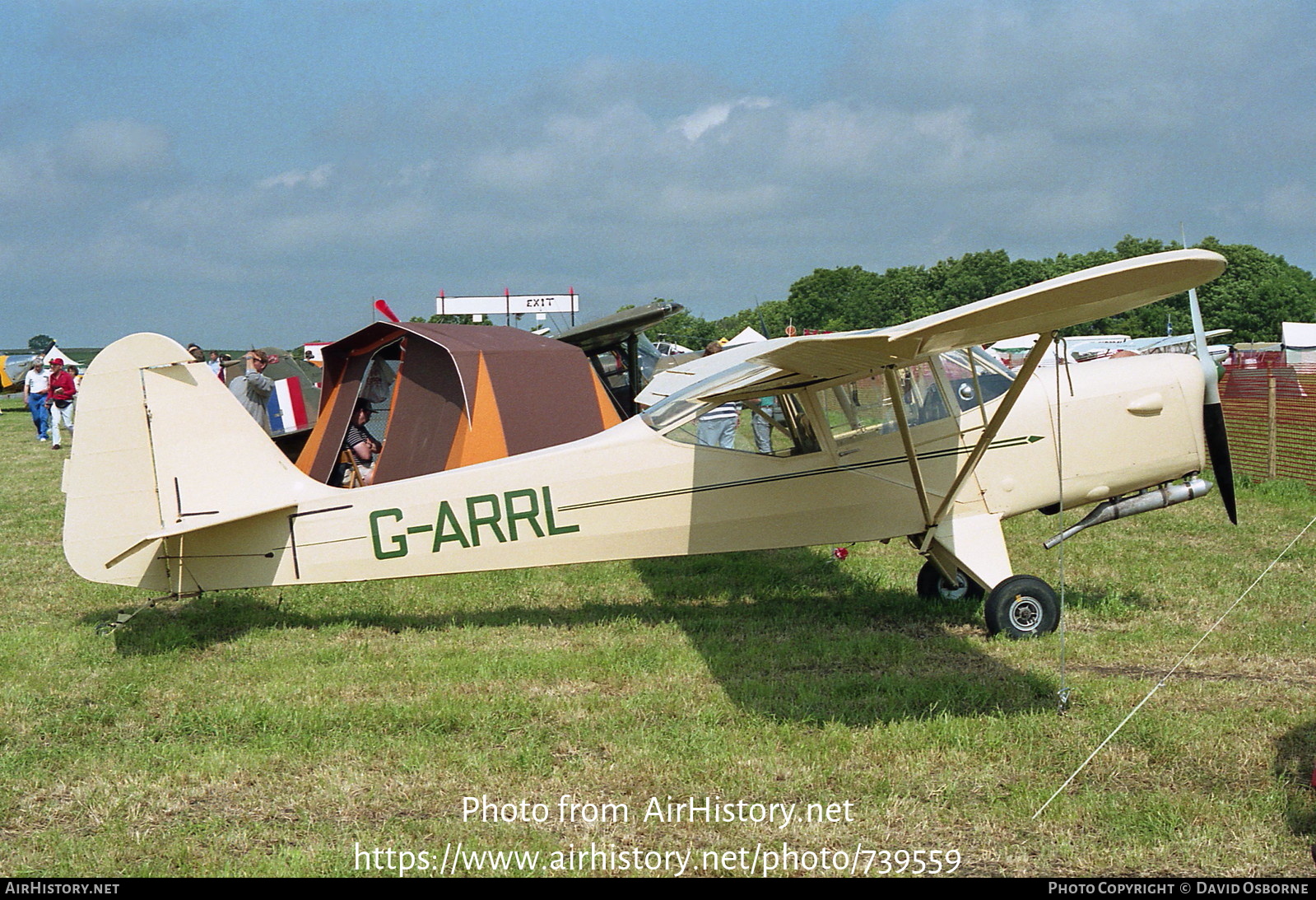 Aircraft Photo of G-ARRL | Auster J-1N Alpha | AirHistory.net #739559