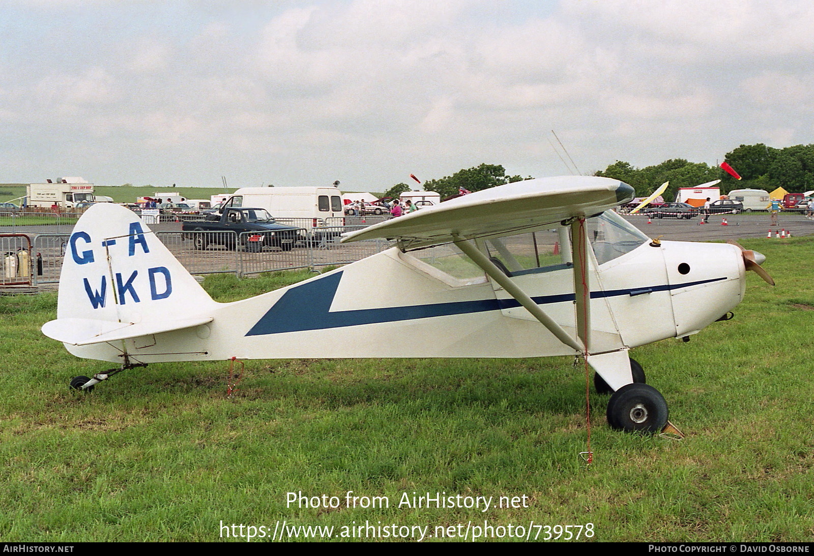 Aircraft Photo of G-AWKD | Piper PA-17 Vagabond | AirHistory.net #739578