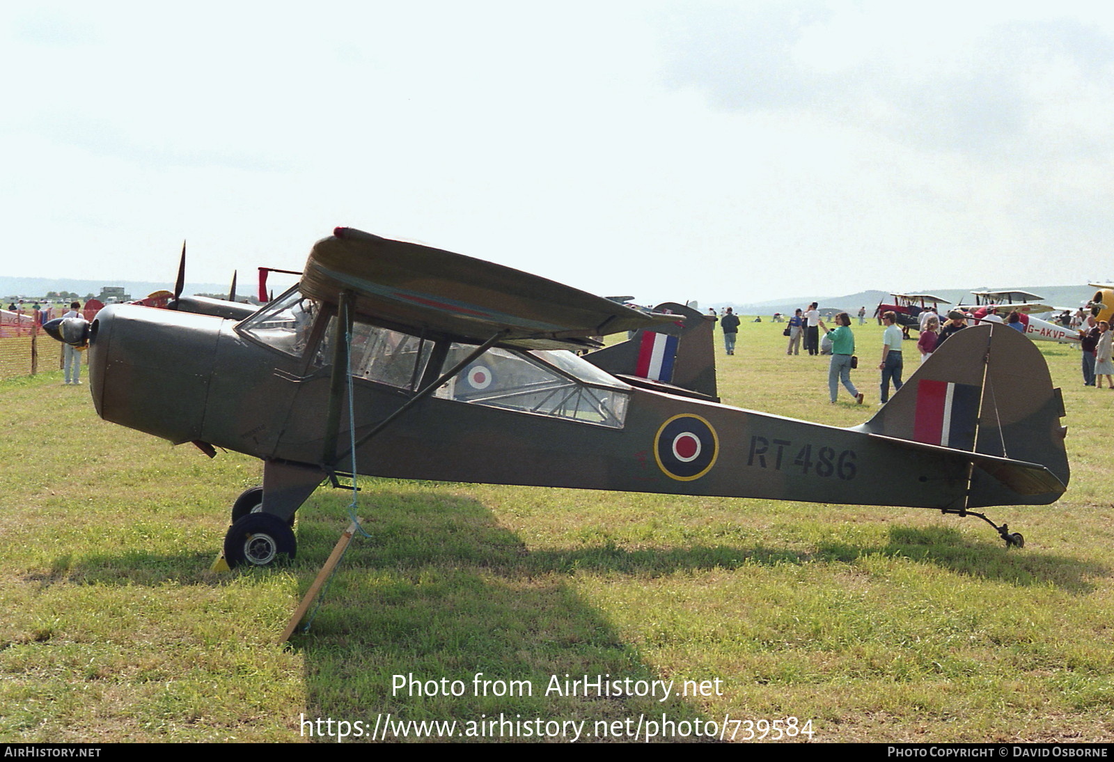 Aircraft Photo of G-AJGJ / RT486 | Auster 5 Alpha | UK - Air Force | AirHistory.net #739584