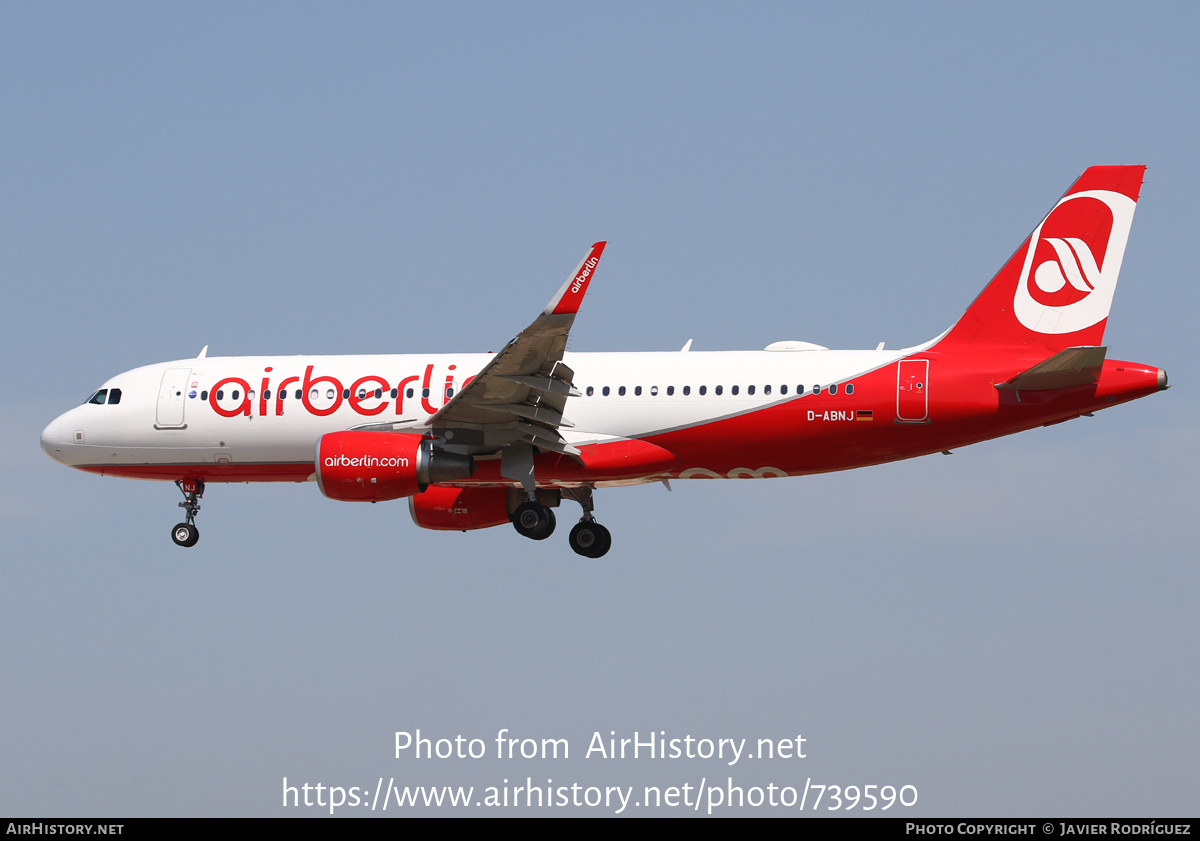 Aircraft Photo of D-ABNJ | Airbus A320-214 | Air Berlin | AirHistory.net #739590