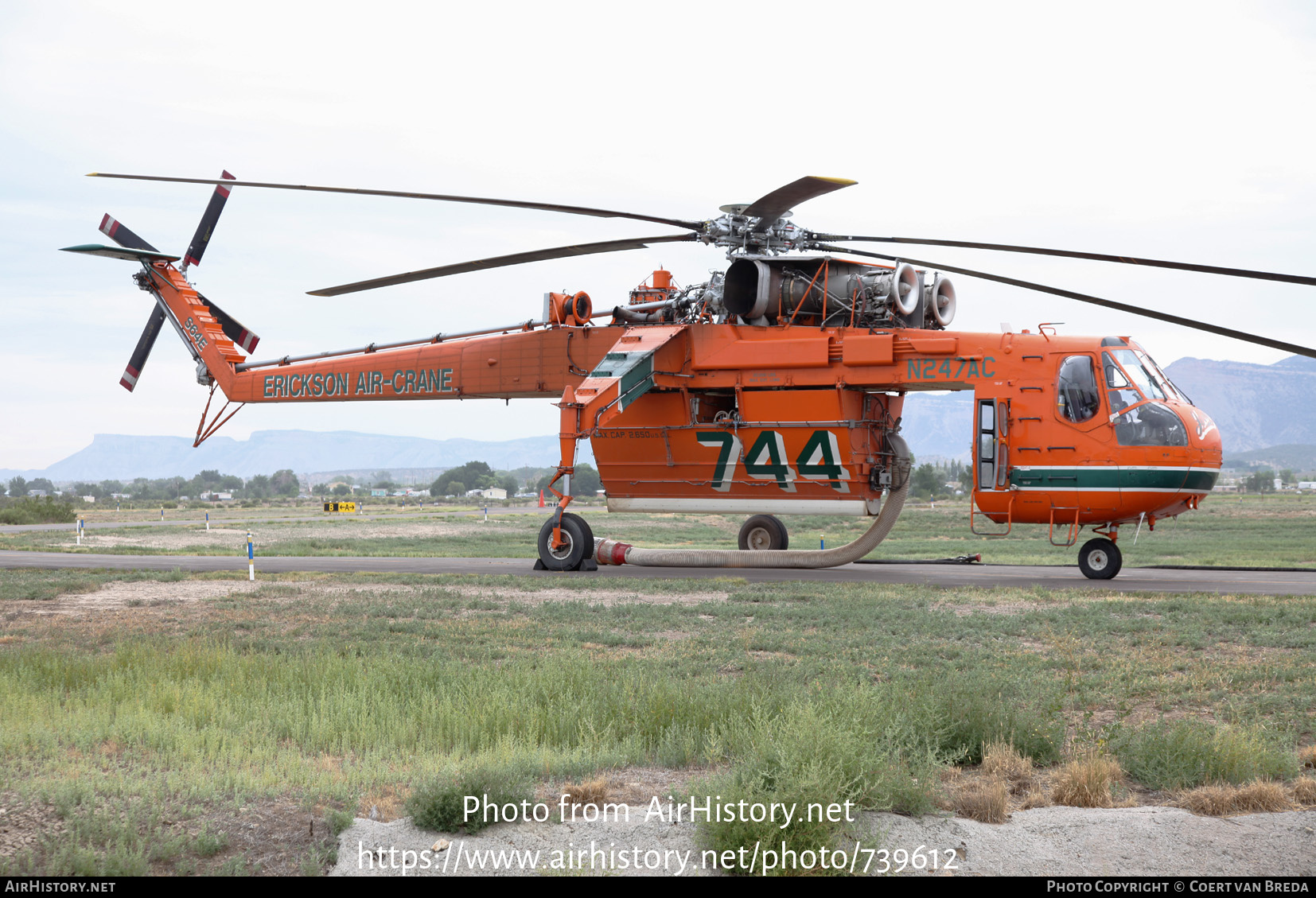 Aircraft Photo of N247AC | Sikorsky S-64E Skycrane | Erickson Air-Crane | AirHistory.net #739612