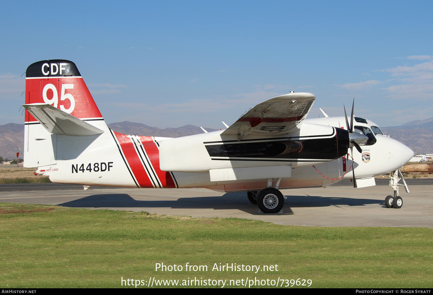 Aircraft Photo of N448DF | Marsh S-2F3AT Turbo Tracker | California Department of Forestry - CDF | AirHistory.net #739629