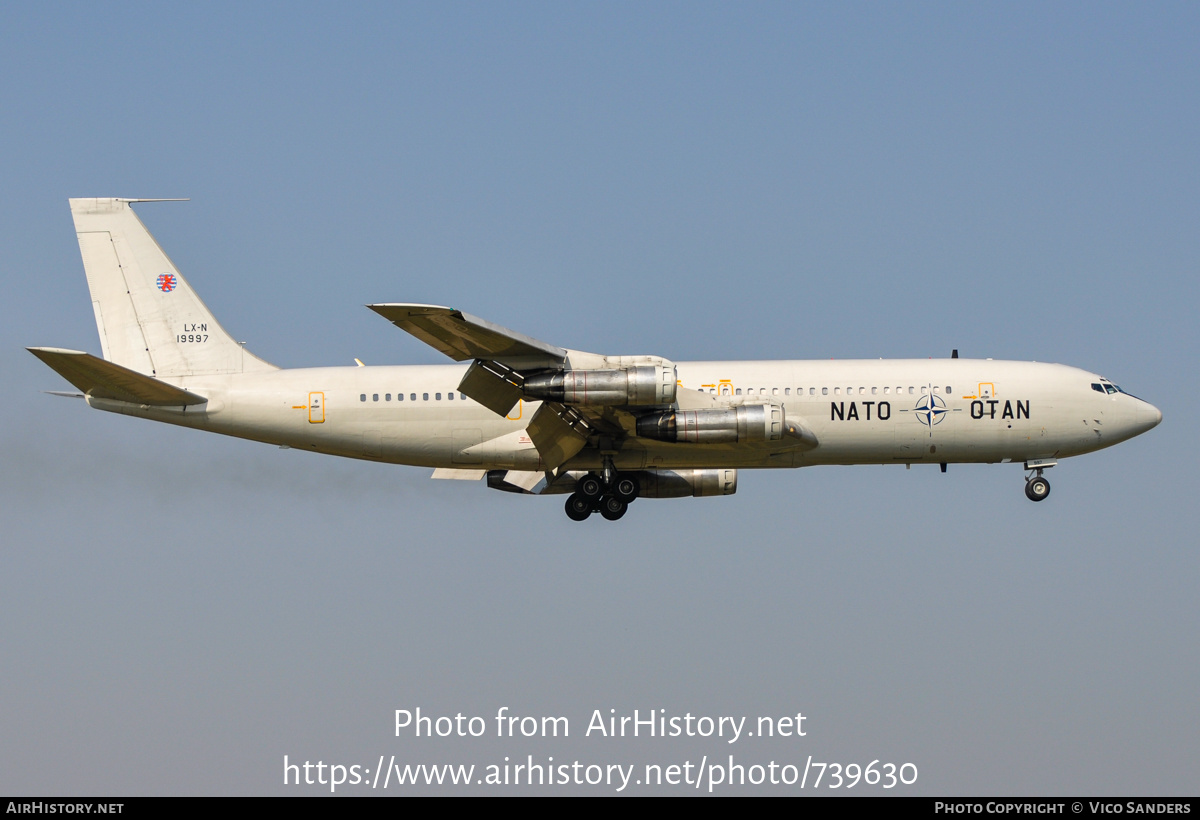 Aircraft Photo of LX-N19997 | Boeing CT-49A (707TCA / 707-300) | Luxembourg - NATO | AirHistory.net #739630