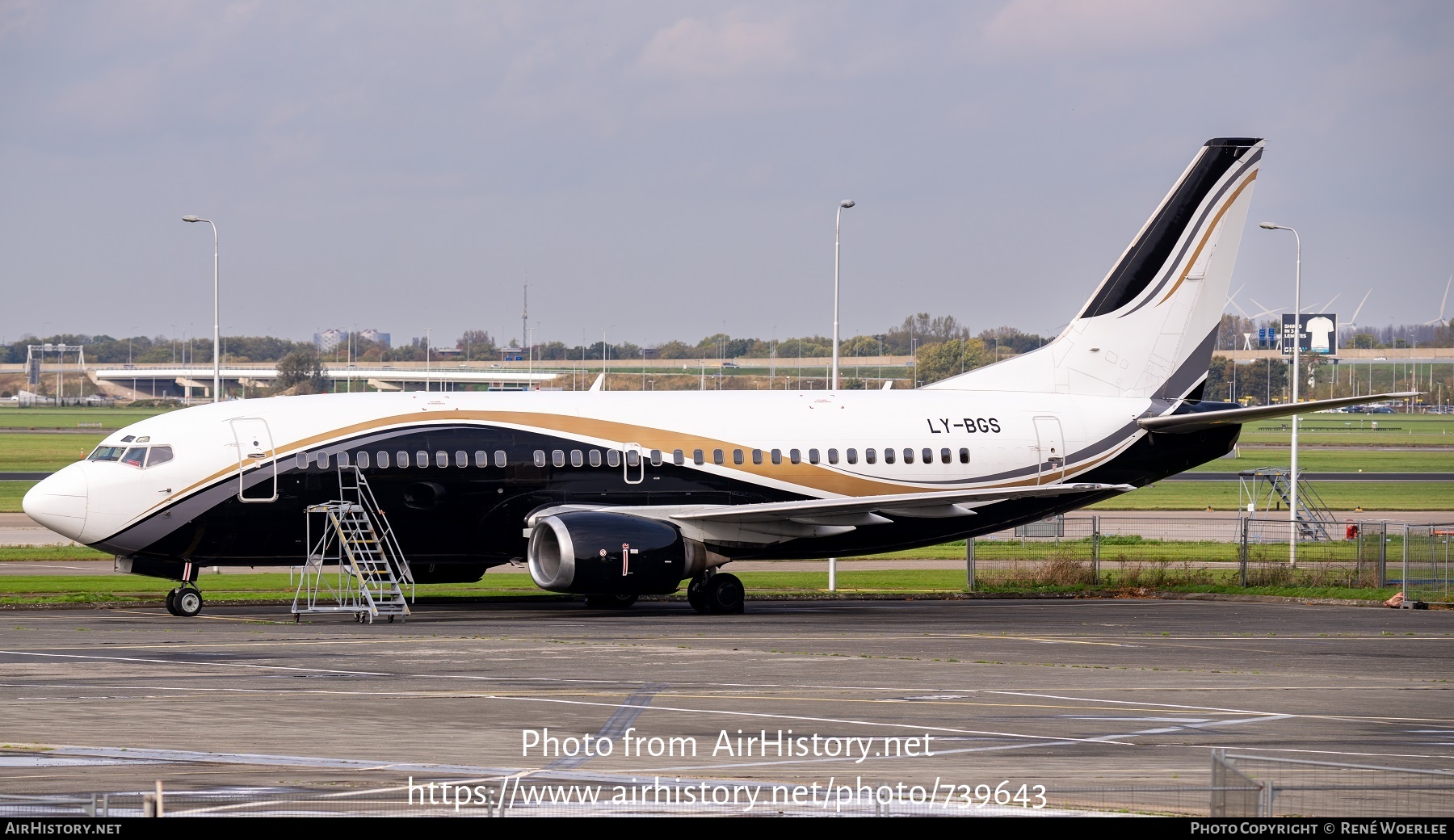 Aircraft Photo of LY-BGS | Boeing 737-3L9 | Klasjet | AirHistory.net #739643