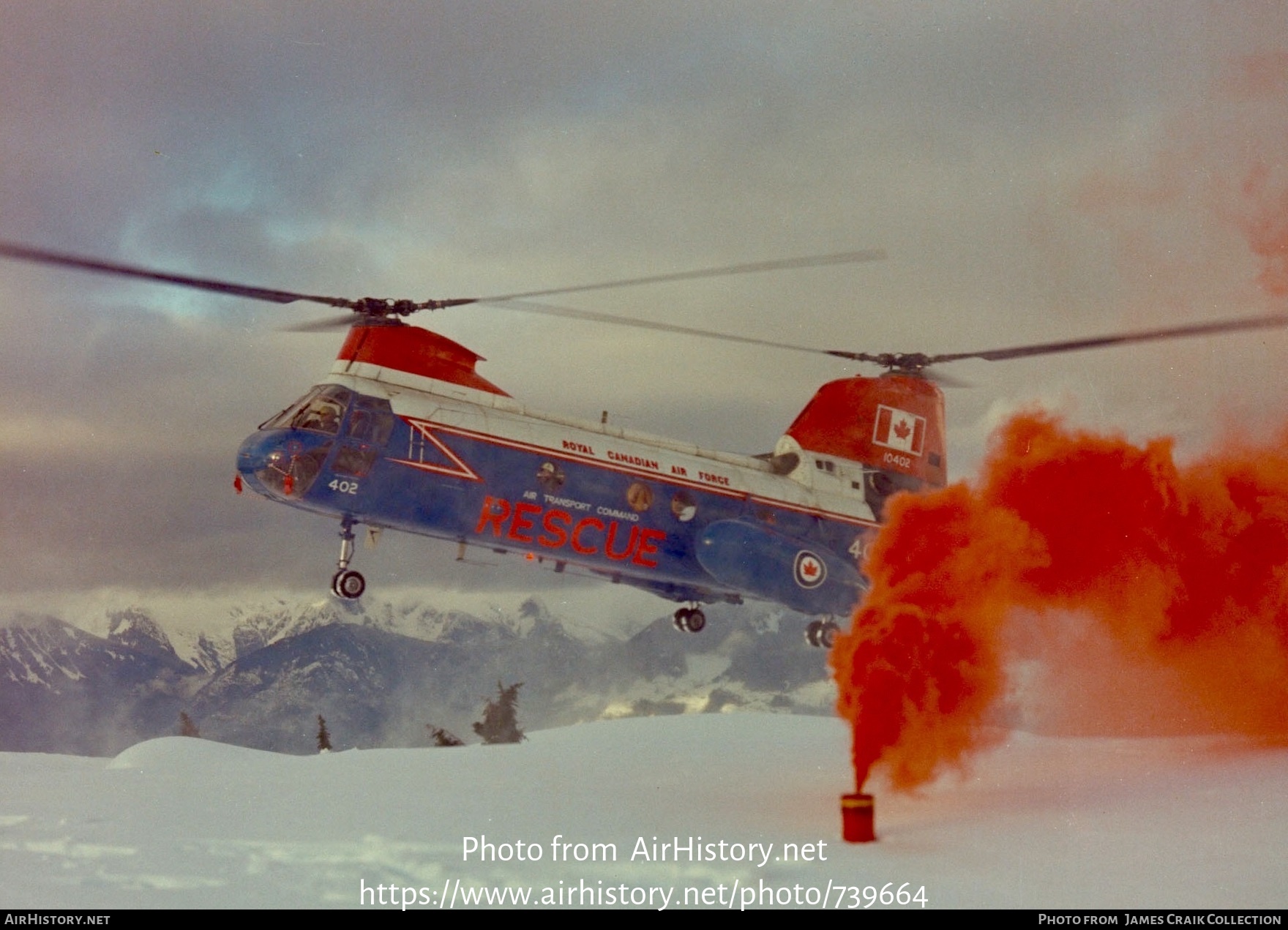 Aircraft Photo of 10402 | Boeing Vertol CH-113 Labrador | Canada - Air Force | AirHistory.net #739664