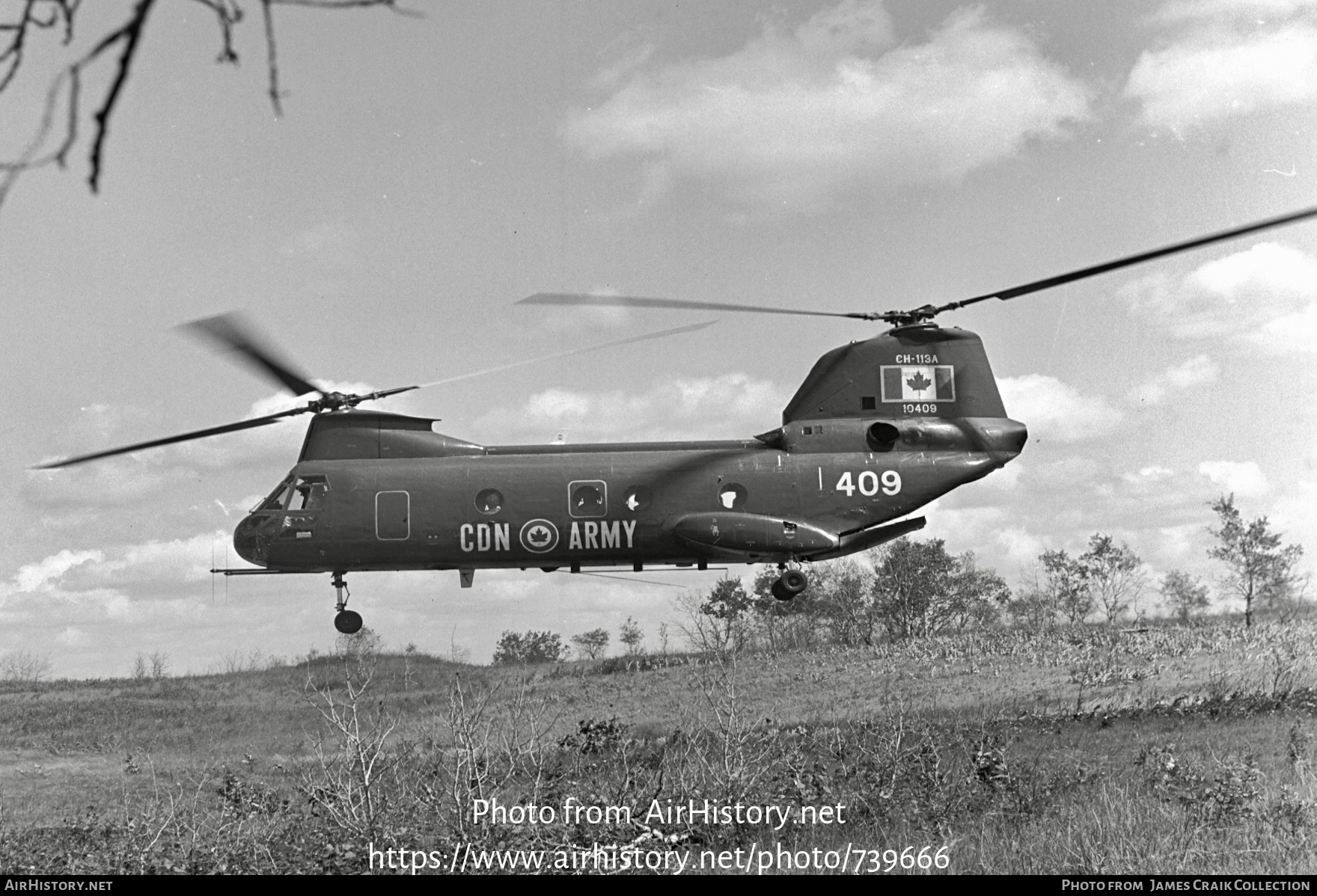 Aircraft Photo of 10409 | Boeing Vertol CH-113A Voyageur | Canada - Army | AirHistory.net #739666