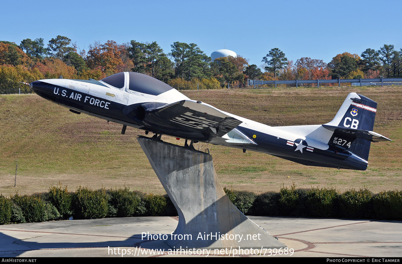 Aircraft Photo of 59-0274 / AF59-274 | Cessna T-37B Tweety Bird | USA - Air Force | AirHistory.net #739689