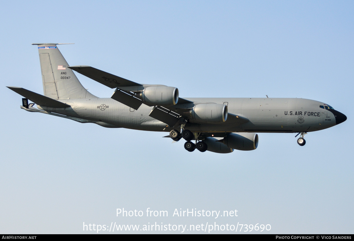 Aircraft Photo of 60-0347 | Boeing KC-135R Stratotanker | USA - Air Force | AirHistory.net #739690